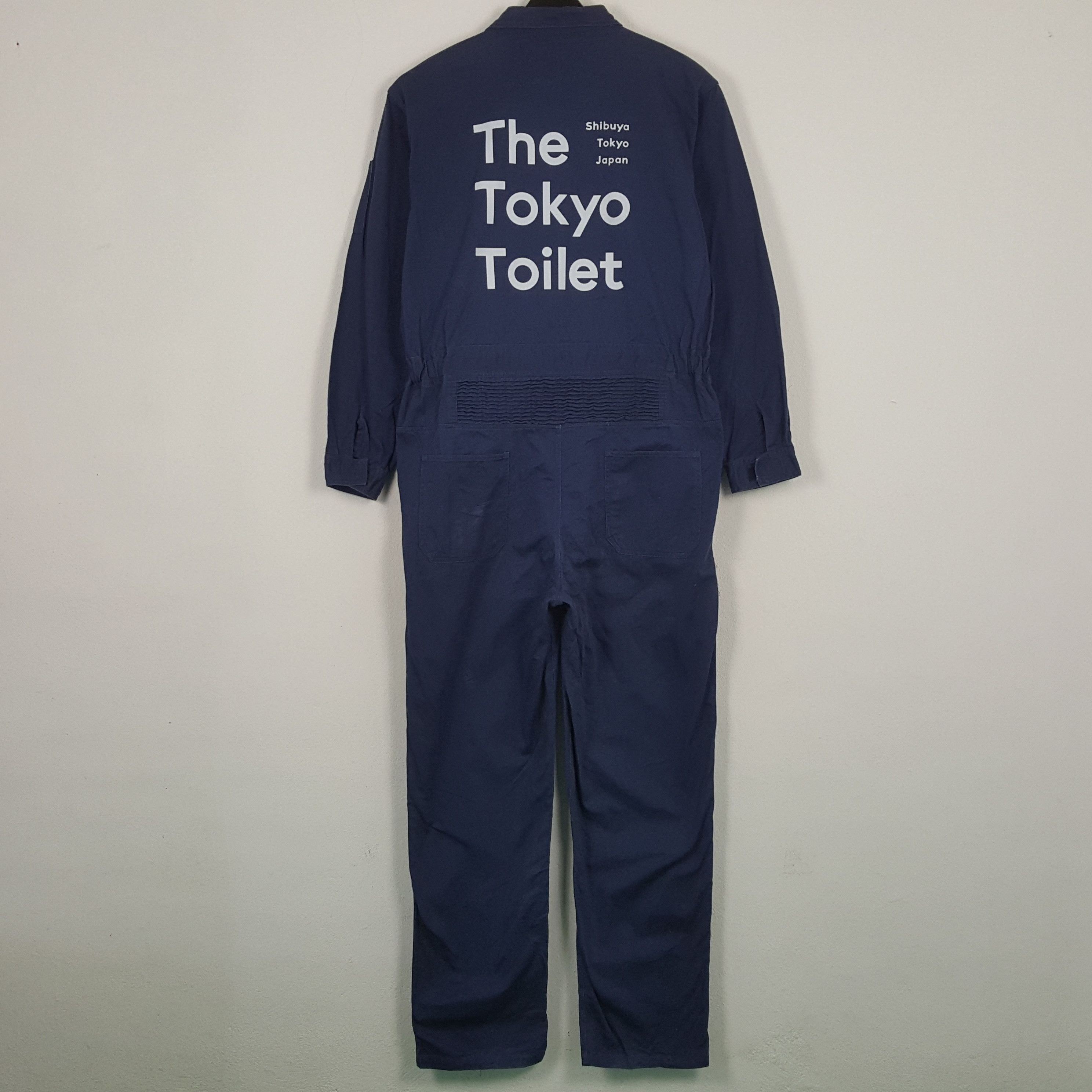 Vintage The Tokyo Toilet Japanese Custom Art Coverall RR15 Size US L / EU 52-54 / 3 - 1 Thumbnail