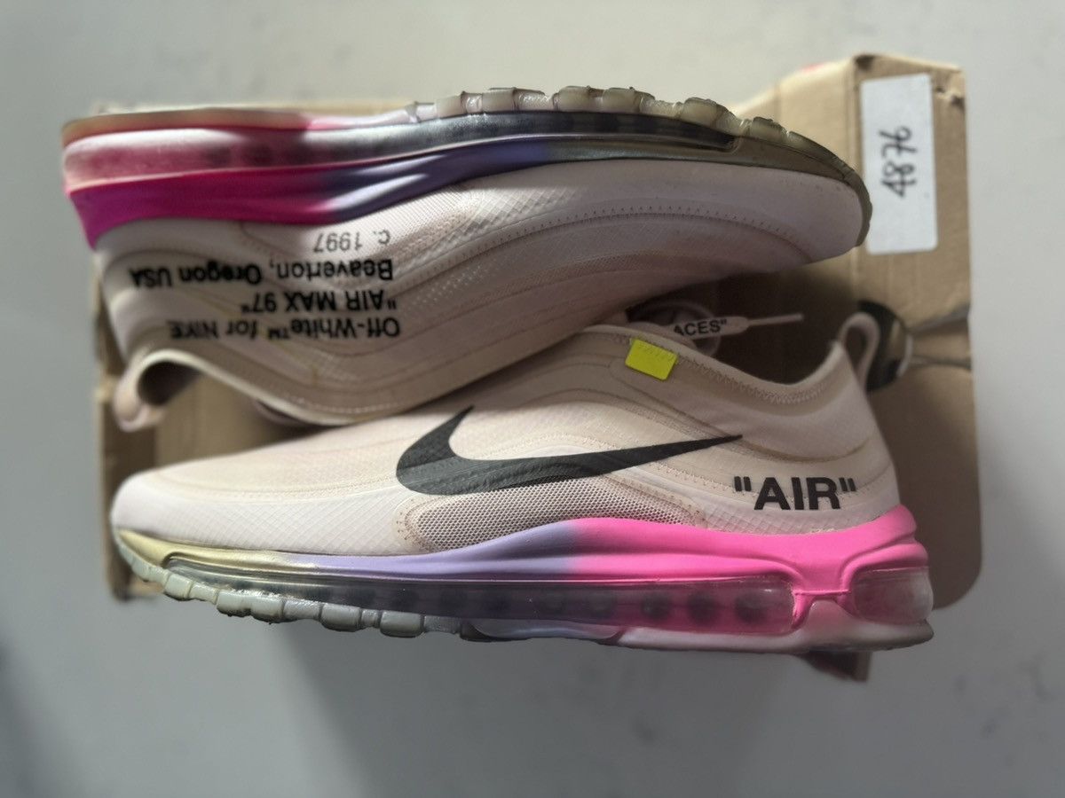 Nike × Off-White Nike Air Max 97 x Off white Serena Williams “Queen” Size US 12 / EU 45 - 4 Thumbnail