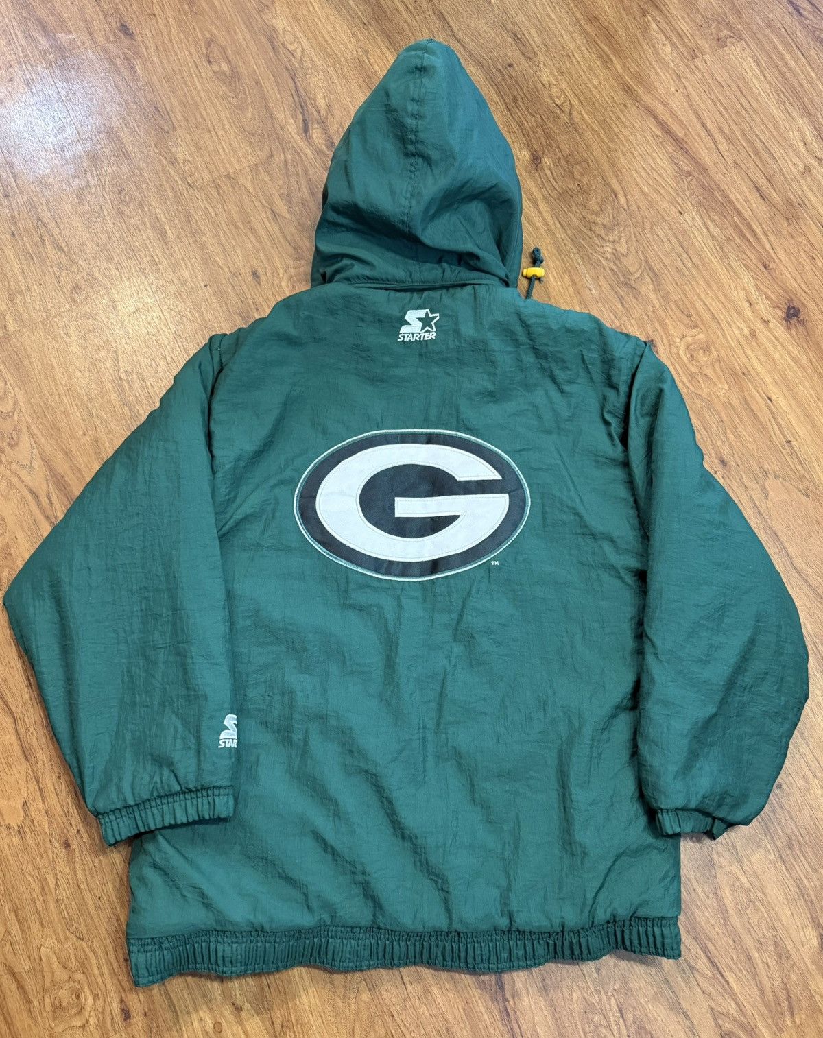 Starter Vintage 90’s Green Bay Packers Starter Jacket Puffer Quilted Size US L / EU 52-54 / 3 - 1 Thumbnail