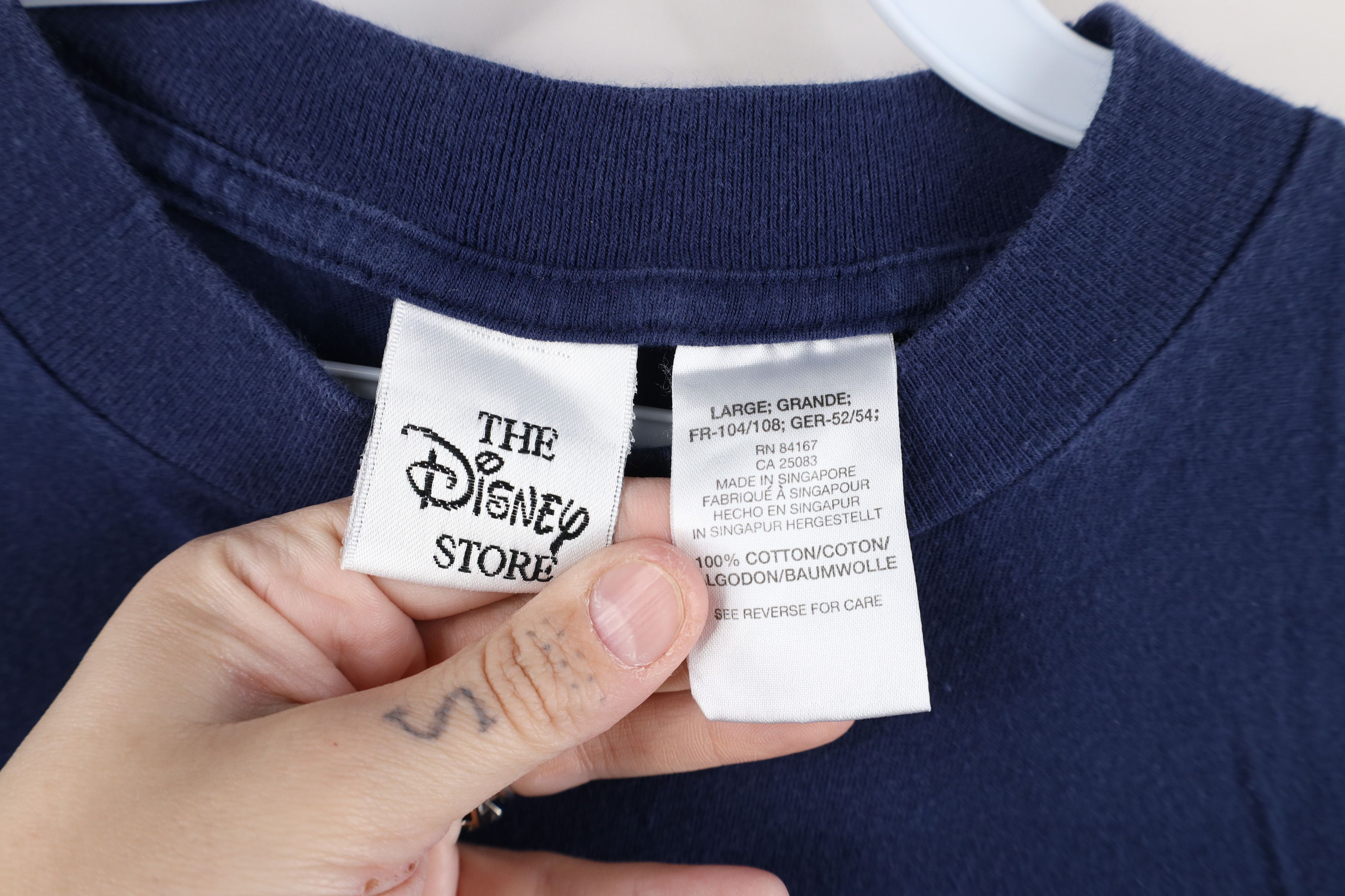 Disney × Vintage Vintage 90s Disney Winnie the Pooh Long Sleeve T-Shirt Size US L / EU 52-54 / 3 - 8 Thumbnail