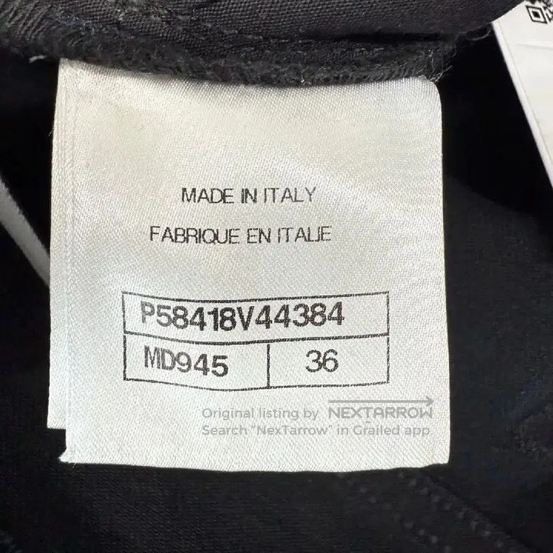 Chanel Chanel Black Cotton Denim Pants for Women . Size 27" / US 4 / IT 40 - 5 Thumbnail