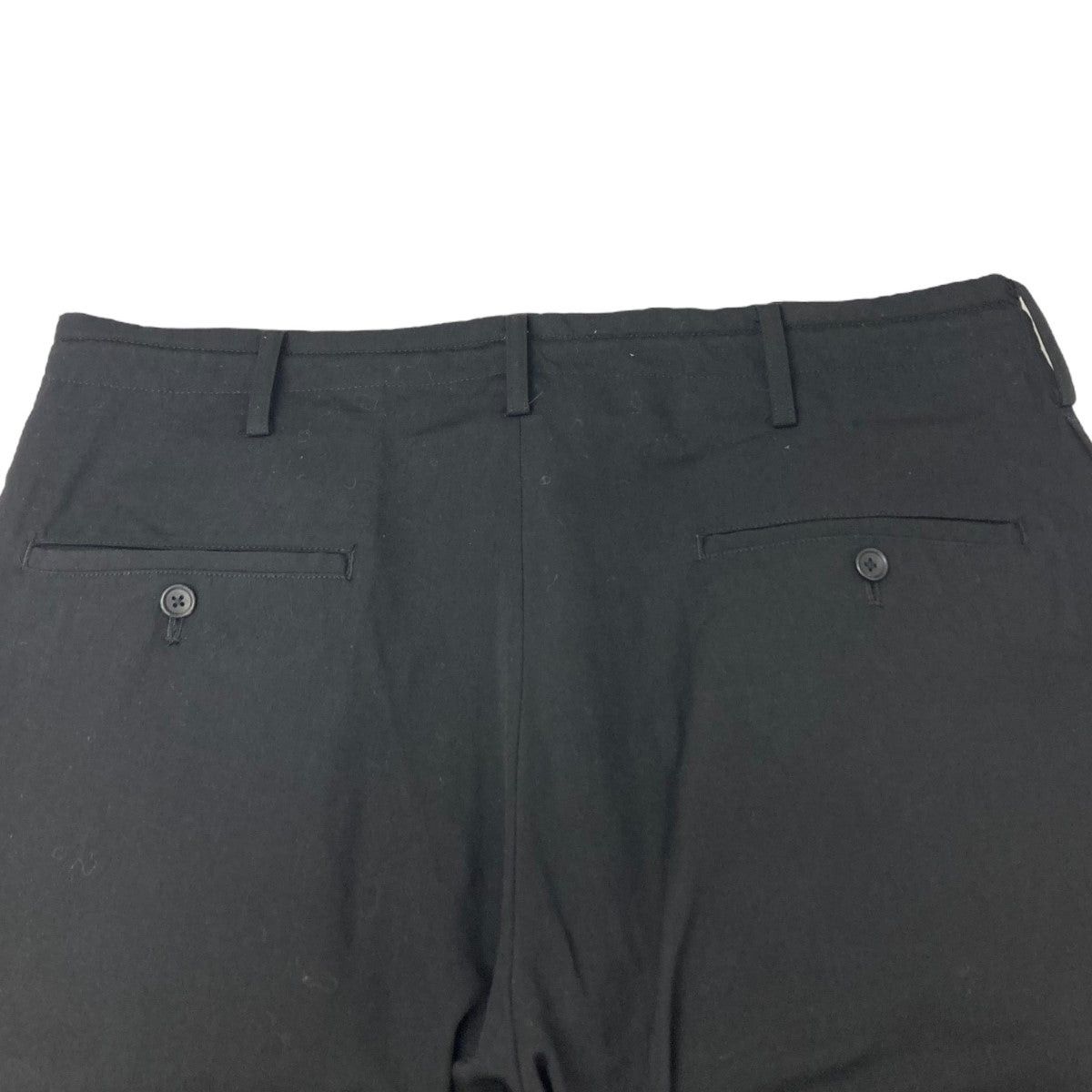 Yohji Yamamoto yohji yamamoto SEAM TUCK PANTS -BLACK-Tack side pants Size US 37 - 5 Thumbnail