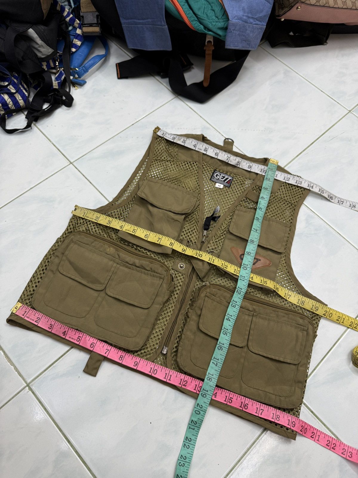 Japanese Brand 🔥🔥💥STEALS GETT FISHING VEST Size US M / EU 48-50 / 2 - 12 Thumbnail