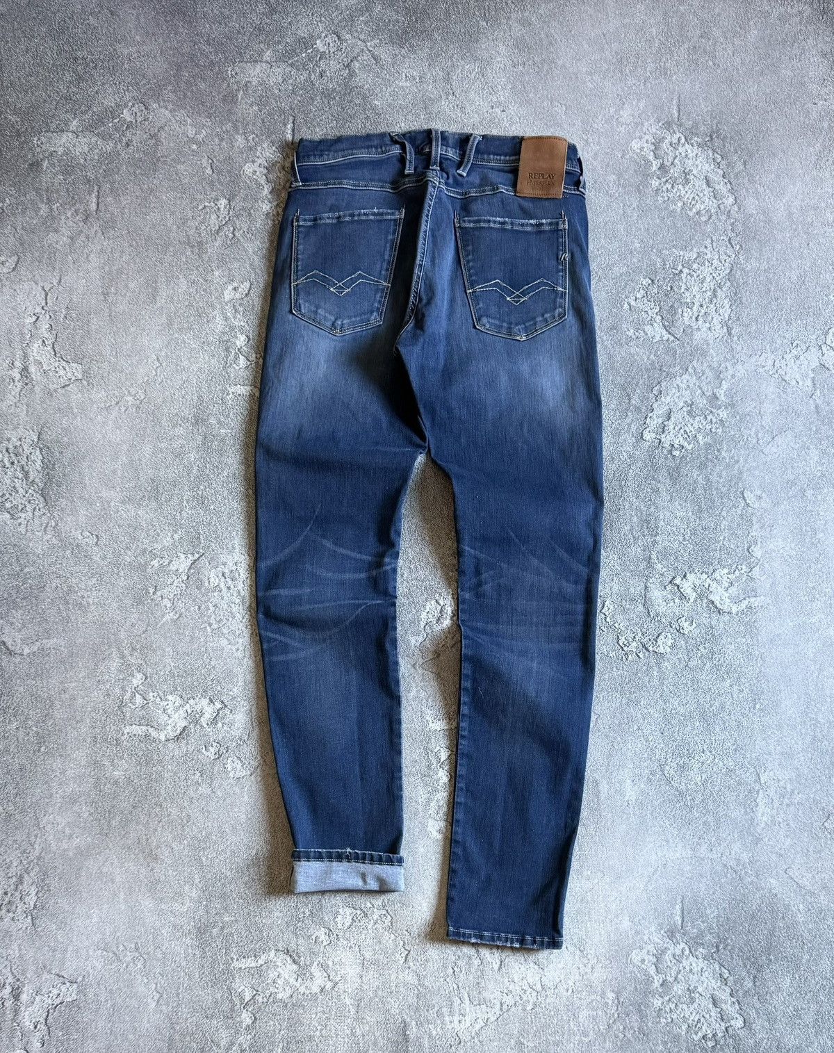 Replay Replay 30/32 Anbass distressed jeans denim pants trousers Size US 30 / EU 46 - 9 Thumbnail