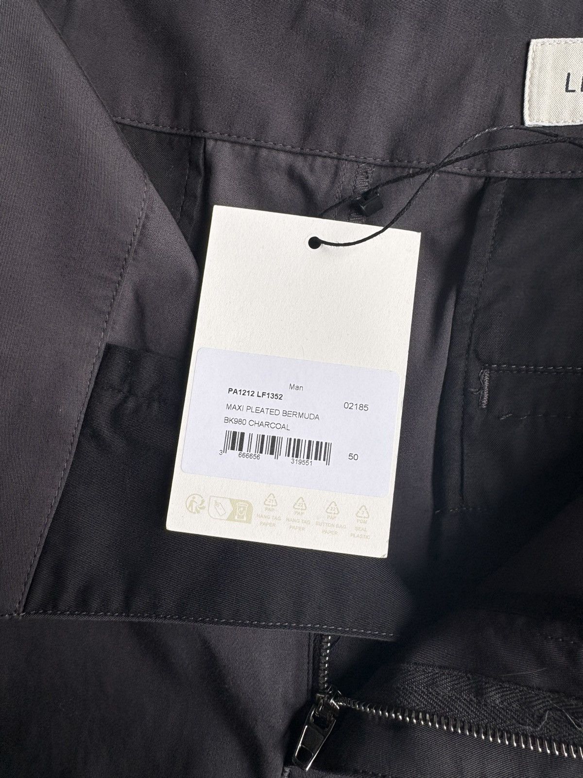 Lemaire Lemaire Maxi Pleated Bermuda Shor Size US 36 / EU 52 - 6 Thumbnail