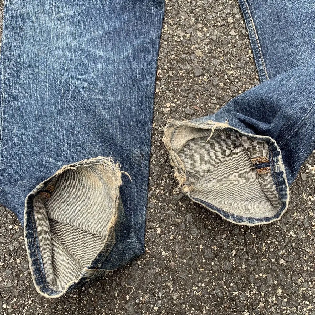 Levi's DISTRESSED DENIM🔥Levi’s 533 Jeans 35x30 Mudwash Faded Pants Size US 35 - 15 Thumbnail
