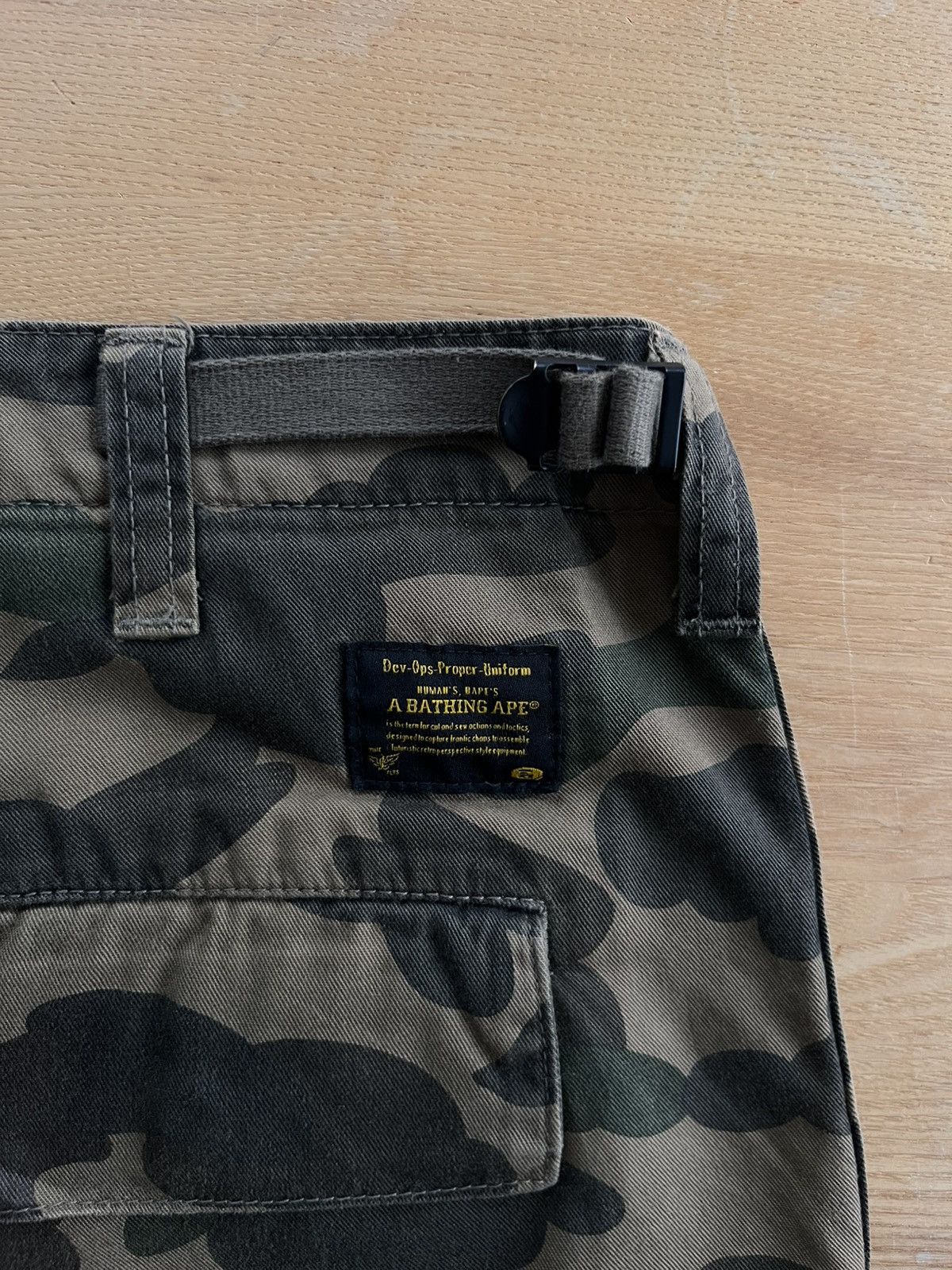 Bape Bape - OG Cargo Shorts - Made in Japan Size US 33 - 3 Thumbnail