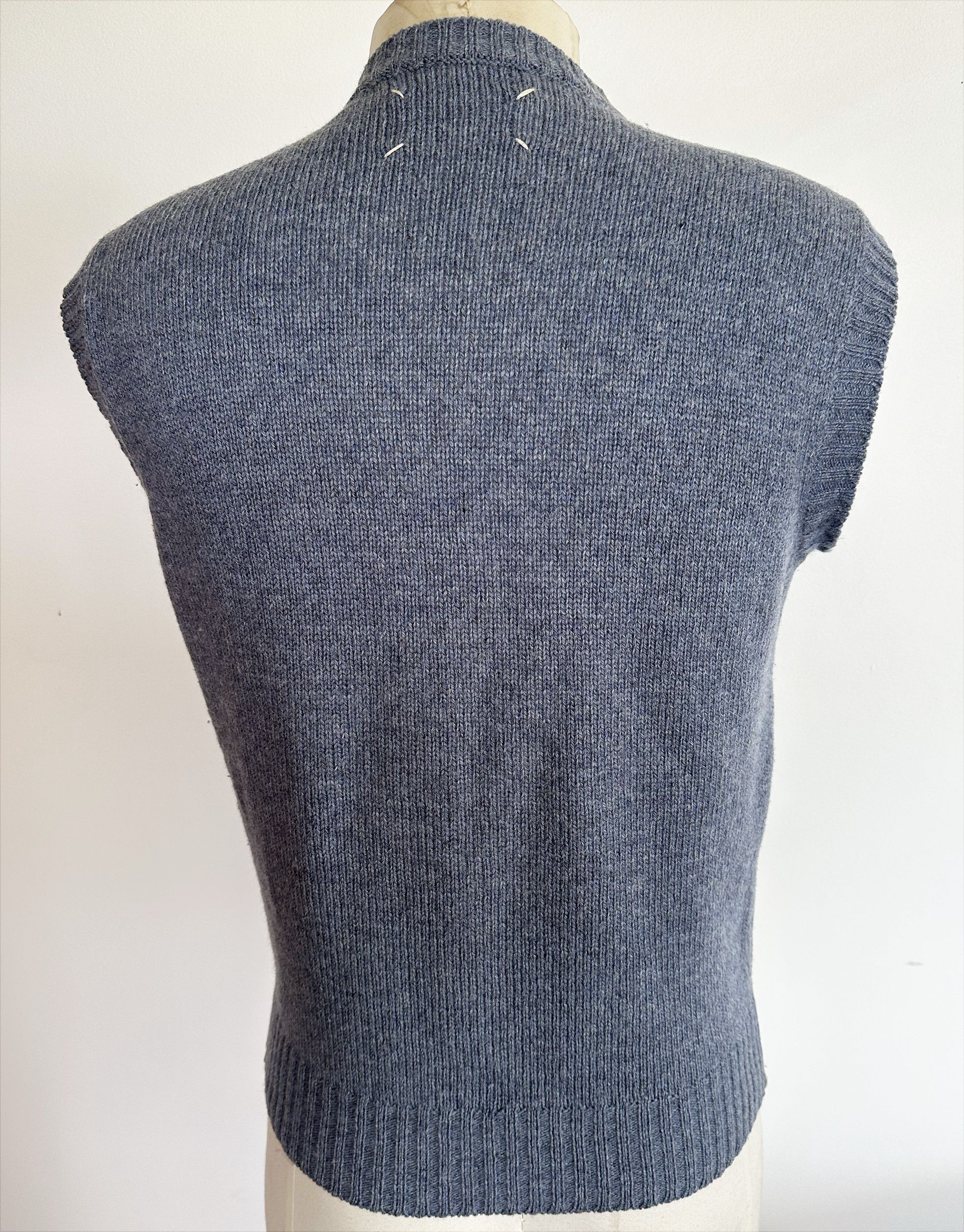 Maison Margiela Archive Sweater Vest 99/00 Size US M / EU 48-50 / 2 - 4 Thumbnail