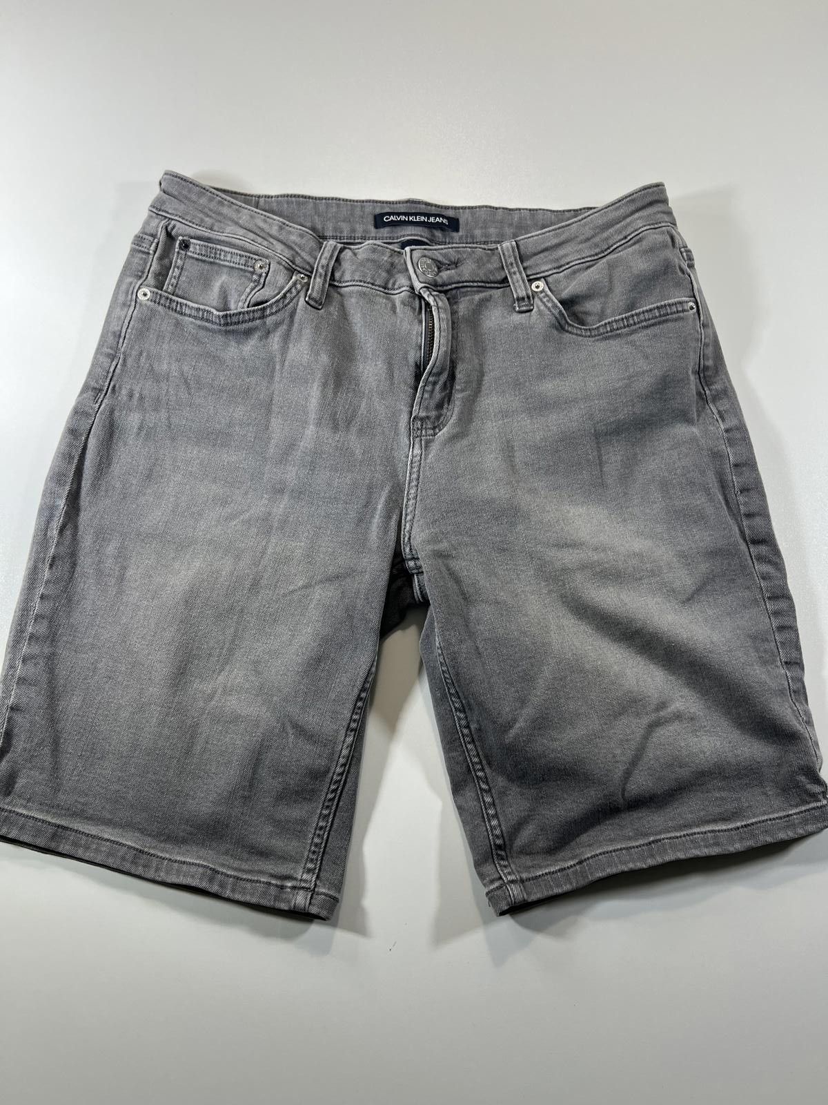 Other Calvin Klein Jeans womens Grey Denim Shorts Size ONE SIZE - 1 Thumbnail