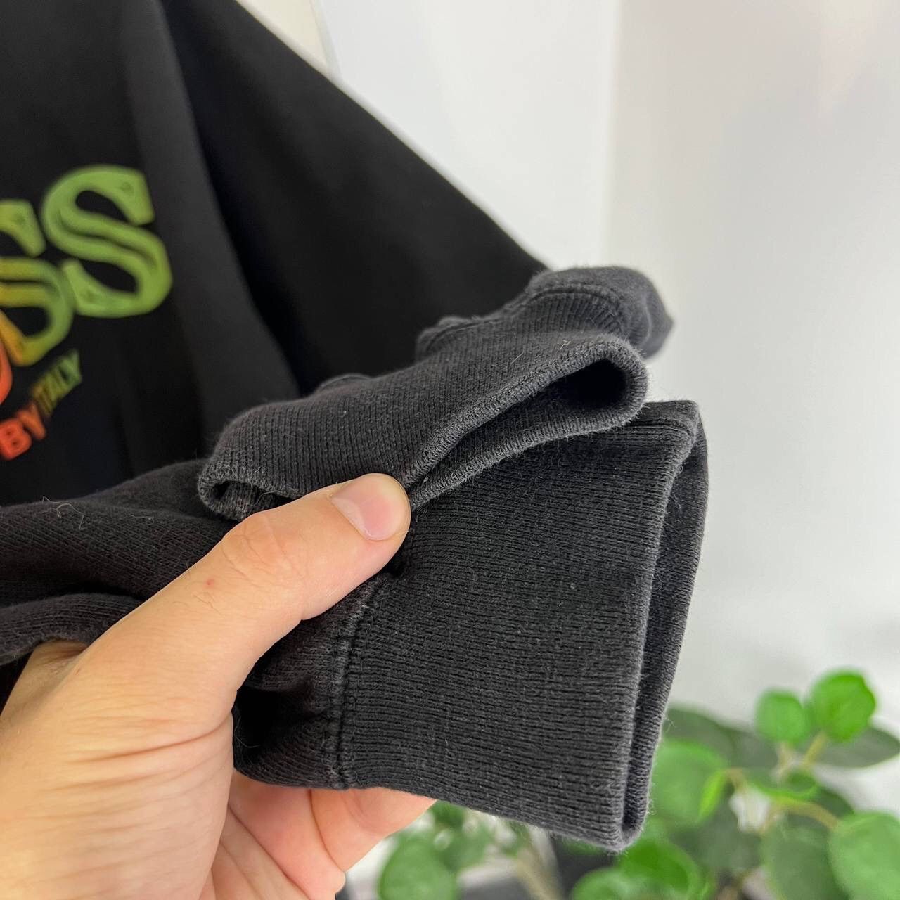 Hugo Boss Crazy The Boss New Wave Boxy Fit Sweatshirt Y2K Skate Baggy Size US M / EU 48-50 / 2 - 4 Thumbnail