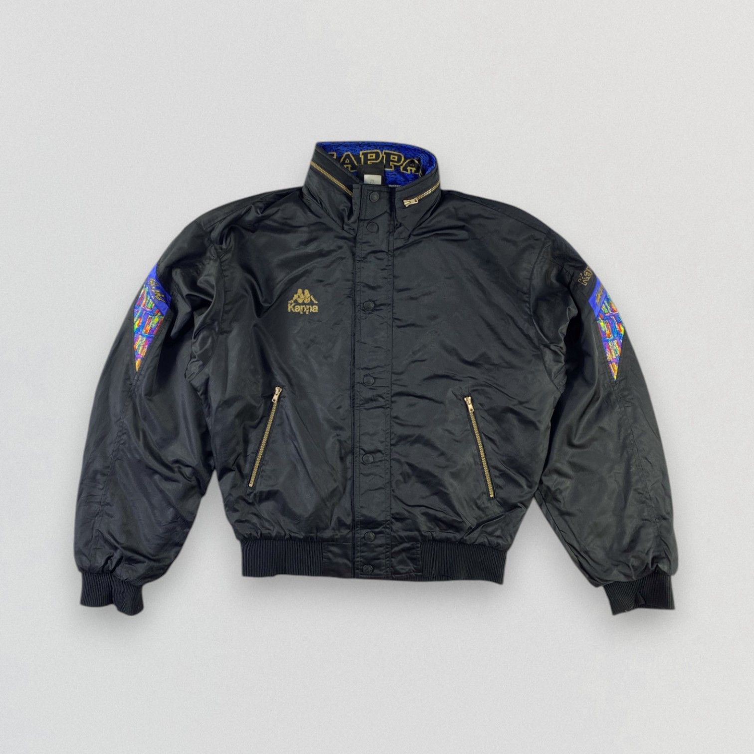 Kappa Vintage Kappa Bomber Jacket Size US L / EU 52-54 / 3 - 1 Thumbnail