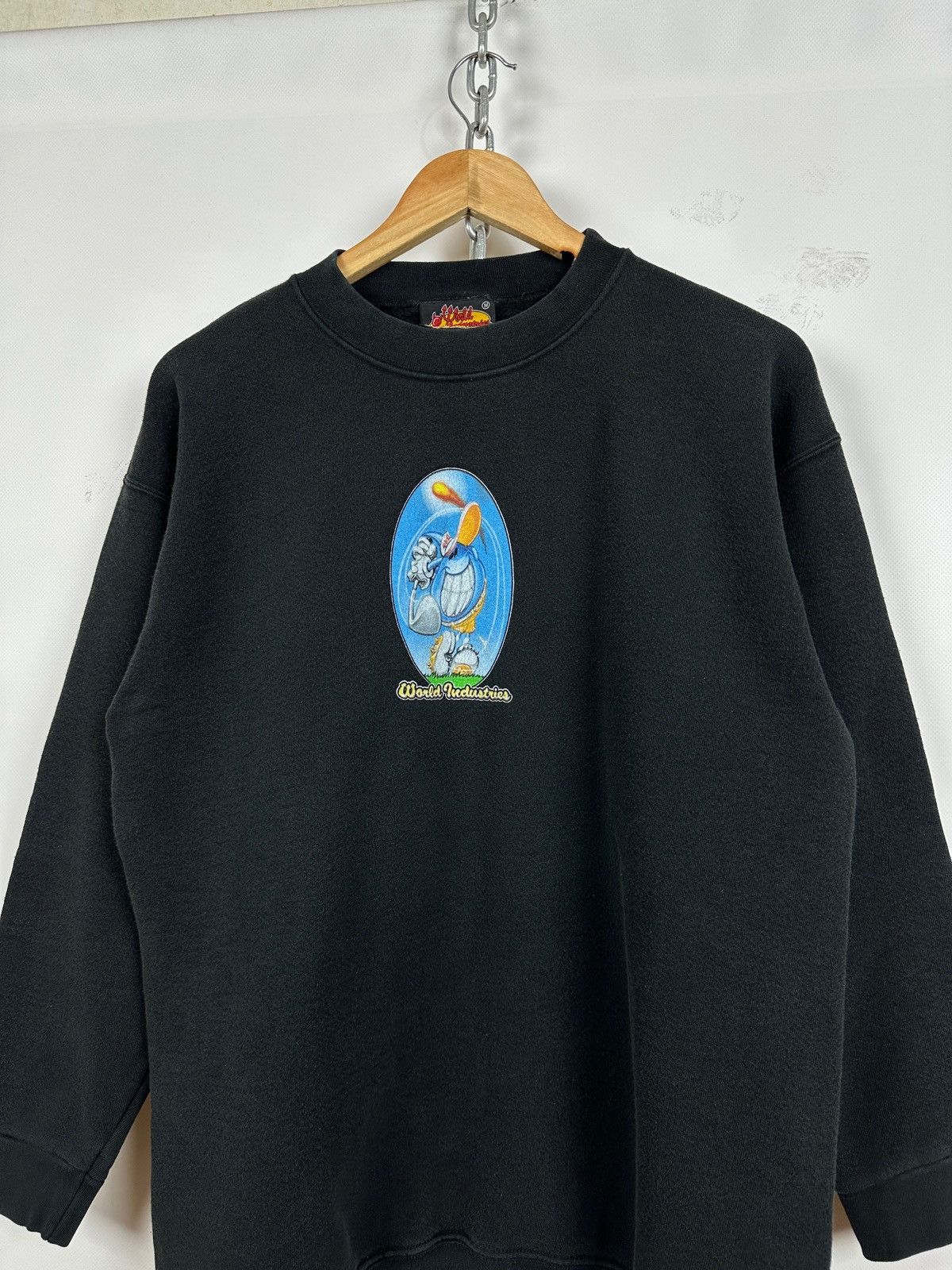 Girl Skateboards Vintage World Industries Rare Skateboard Sweatshirt Size US M / EU 48-50 / 2 - 1 Thumbnail