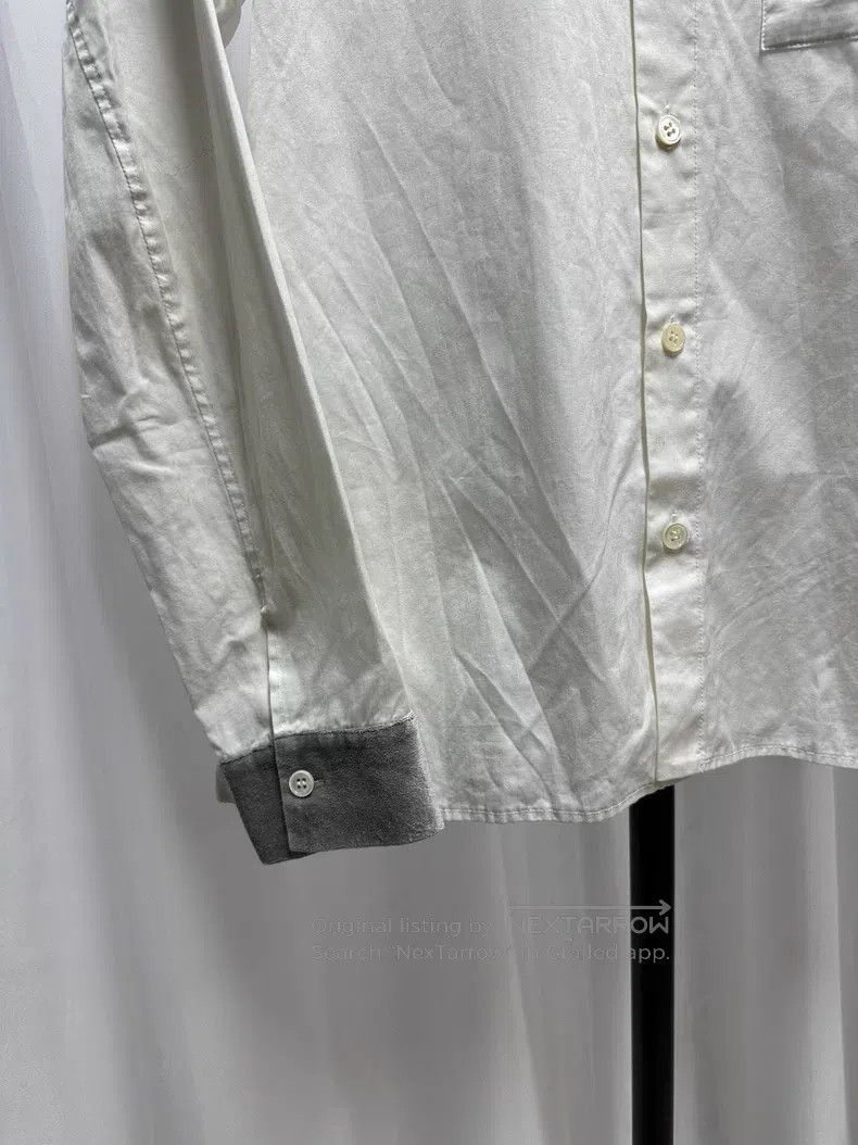 Yohji Yamamoto YOHJI YAMAMOTO Velvet patchwork shirt Size US L / EU 52-54 / 3 - 3 Thumbnail