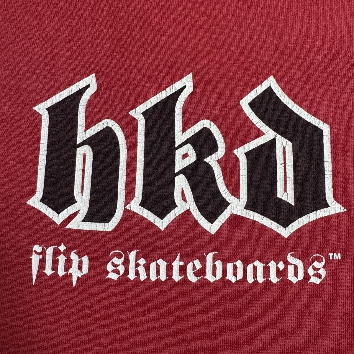Flip Skateboards Vintage 2000s Flip skateboards HKD Hell Killed Demons tee Size US XL / EU 56 / 4 - 4 Thumbnail