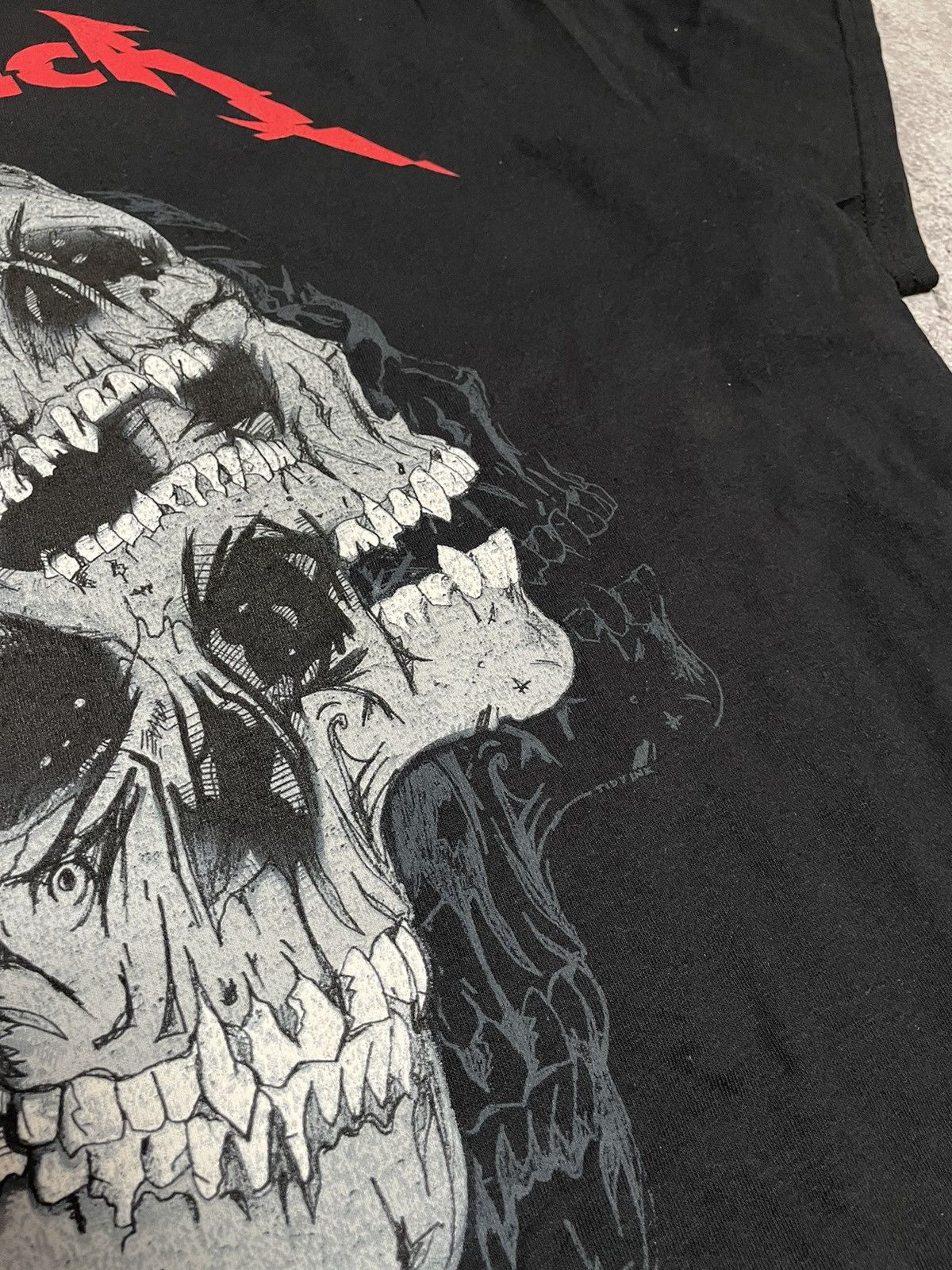 Band Tees Vintage Y2K Metallica Pushead Skull Band Tee Archive OG Size US XL / EU 56 / 4 - 4 Thumbnail