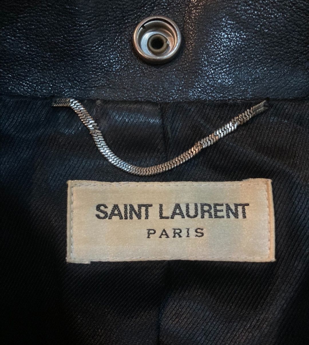 Saint Laurent Paris Saint Laurent Multi Zip Leather Jacket-2505 Size US S / EU 44-46 / 1 - 5 Thumbnail