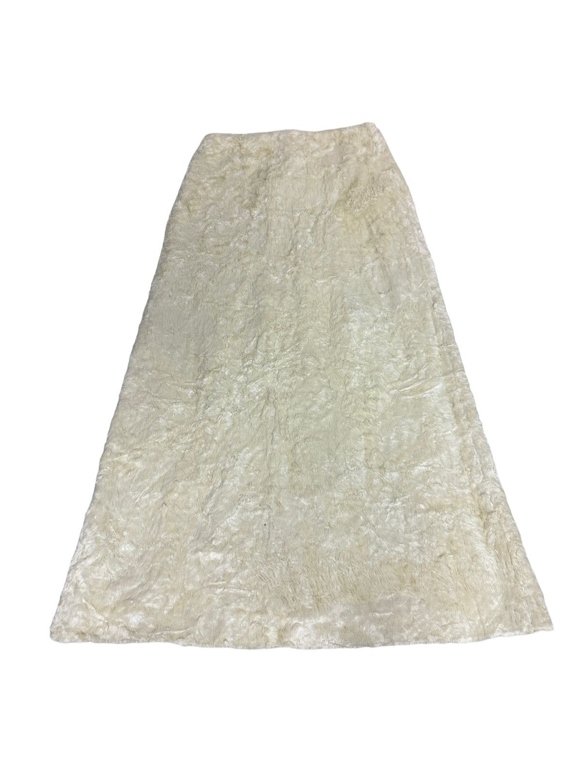 image of Katharine Hamnett London Fur Skirt Japan in Peach, Women's (Size 27)