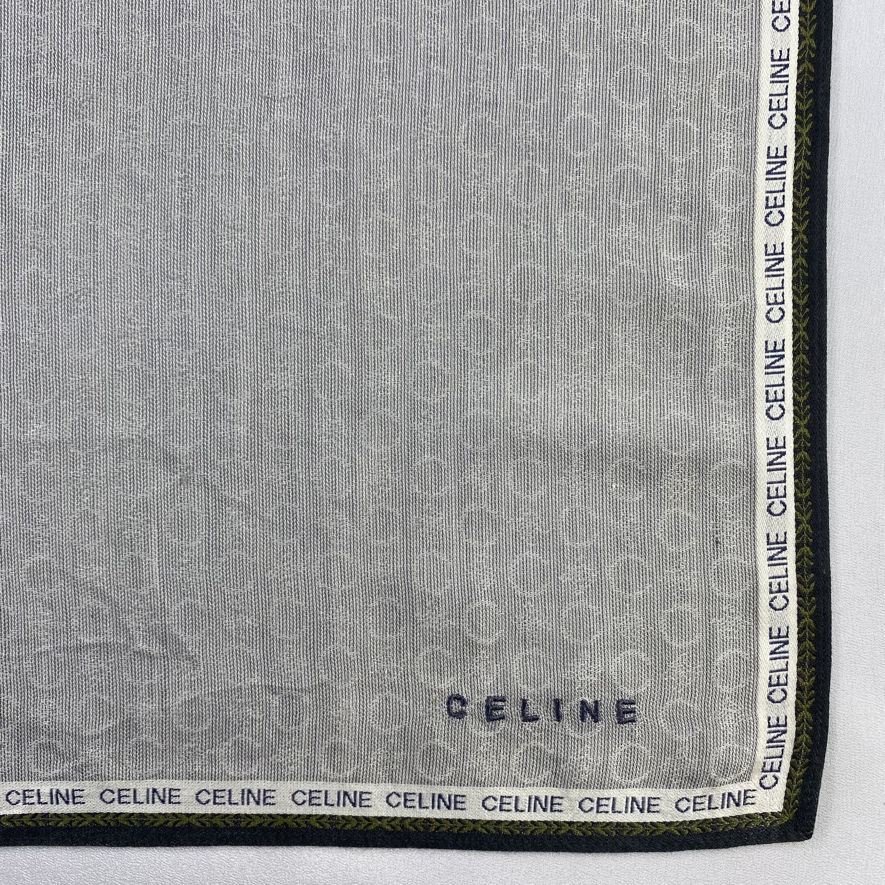 Celine × Vintage Celine Handkerchief / Neckerchief / Bandana-P1367 Size ONE SIZE - 3 Thumbnail