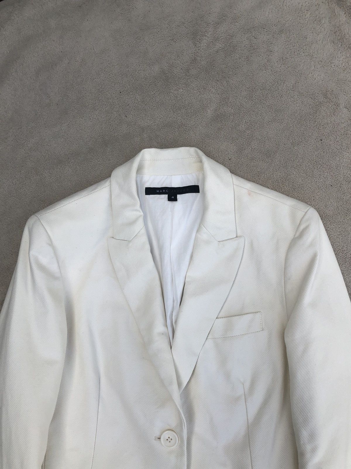 Marc Jacobs × Vintage Vintage Marc Jacobs Denim Material Blazer Size US XS / EU 42 / 0 - 3 Thumbnail