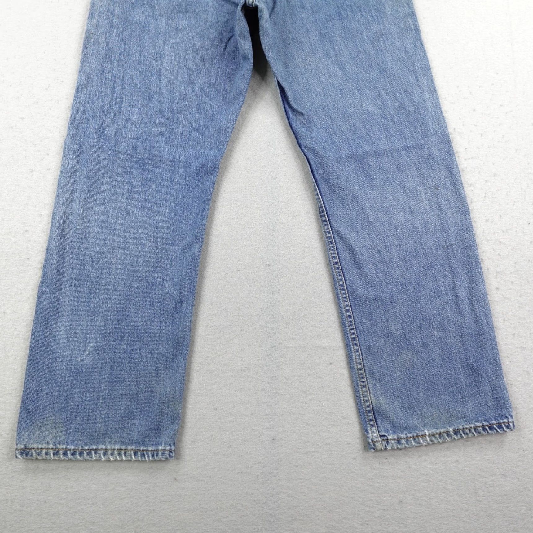 Levi's VINTAGE Levi's Jeans 36x30 Blue Denim Regular Straight Y2K Faded Grunge Mens Size US 36 / EU 52 - 6 Thumbnail