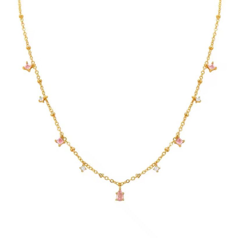 Other Sparking Clear Stones Charms Necklace Size ONE SIZE - 1 Thumbnail