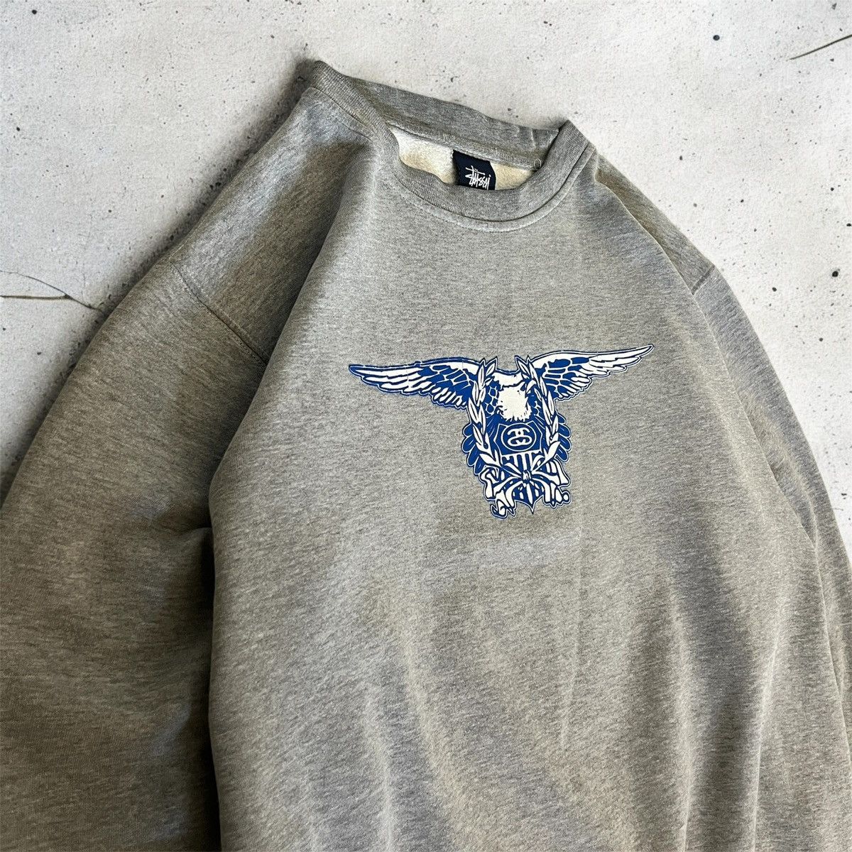 Stussy EXTREMELY RARE 90s STUSSY EAGLE SWEATSHIRT Size US M / EU 48-50 / 2 - 2 Thumbnail