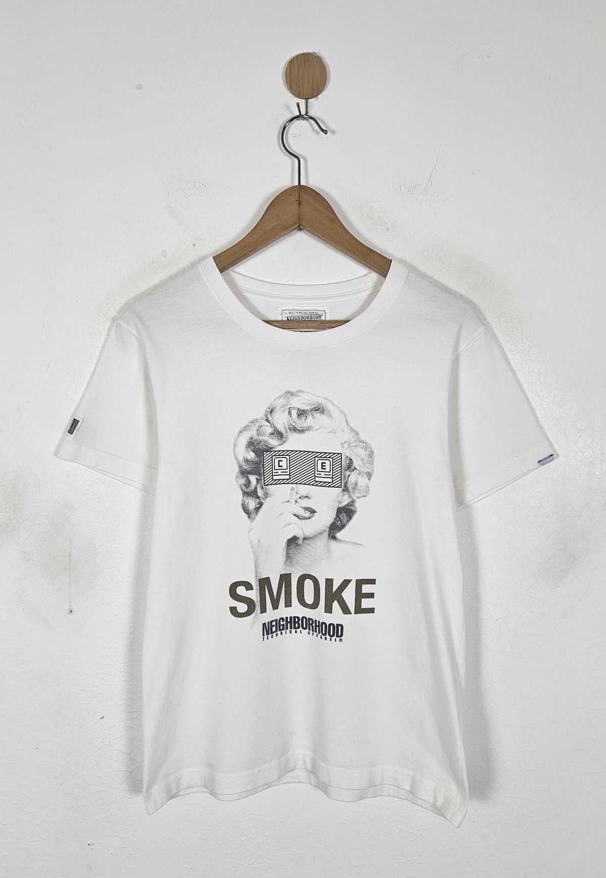 Neighborhood Neighborhood Cav Empt Smoke Marilyn Monroe tee shirt Size US S / EU 44-46 / 1 - 1 Thumbnail