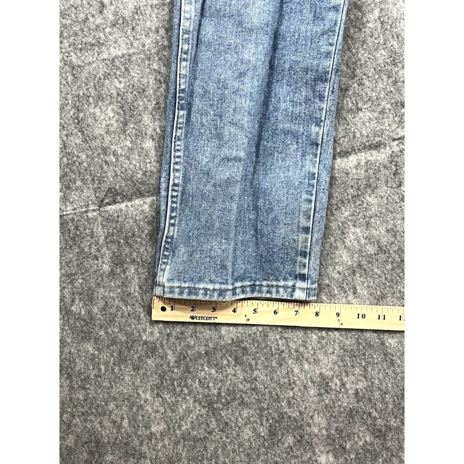 Denime VINTAGE Twenty X Jeans Men's Blue Light Wash Relaxed Fit 34x34 Denim Cotton Cowboy Western Rancher Workwear 34in Inseam Mens Size US 34 / EU 50 - 6 Thumbnail
