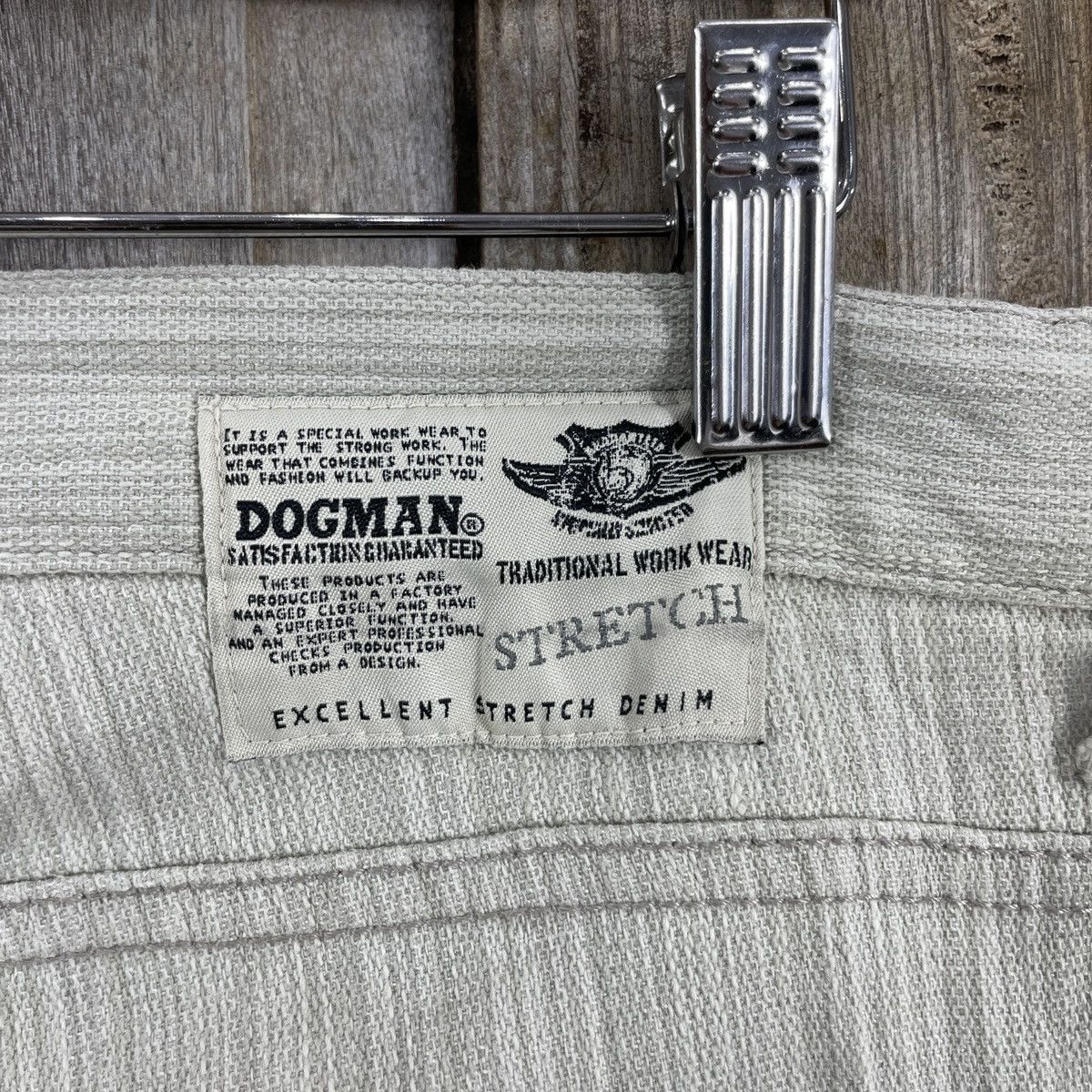 Japanese Brand × Vintage Vintage Dogman Traditional Work Wear Baggy Pants Size US 35 - 9 Thumbnail