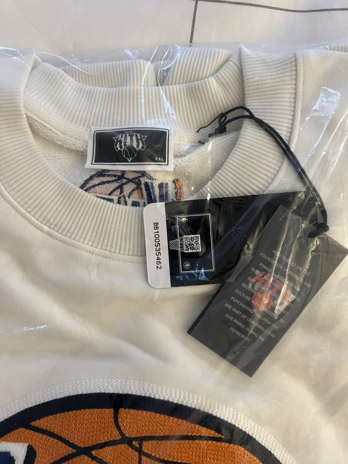 Kith Kith for the New York Knicks City Vintage Nelson Crewneck Size US XXL / EU 58 / 5 - 10 Thumbnail
