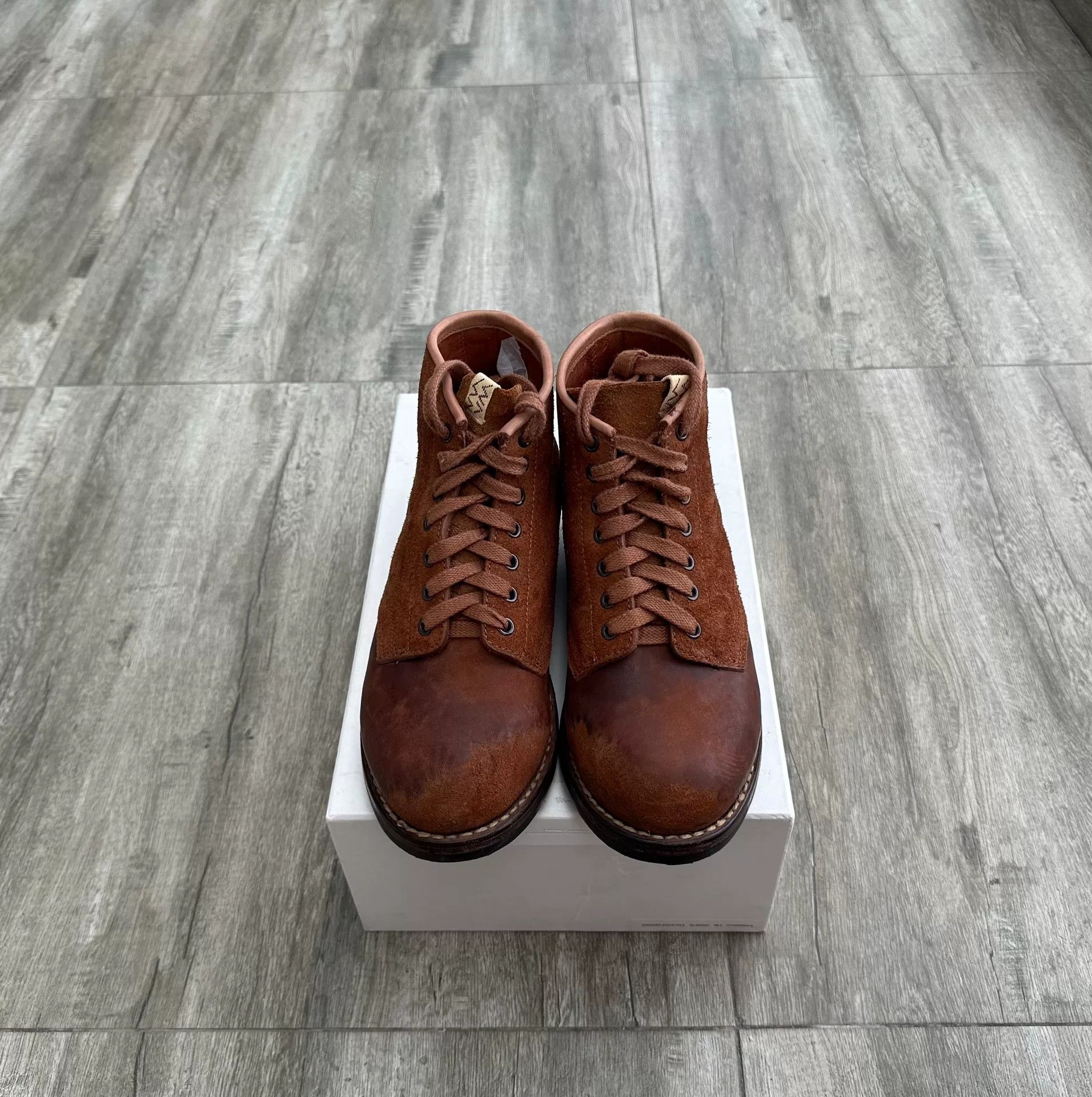 Visvim visvim brigadier boots with leather detailing Size US 9 / EU 42 - 1 Thumbnail