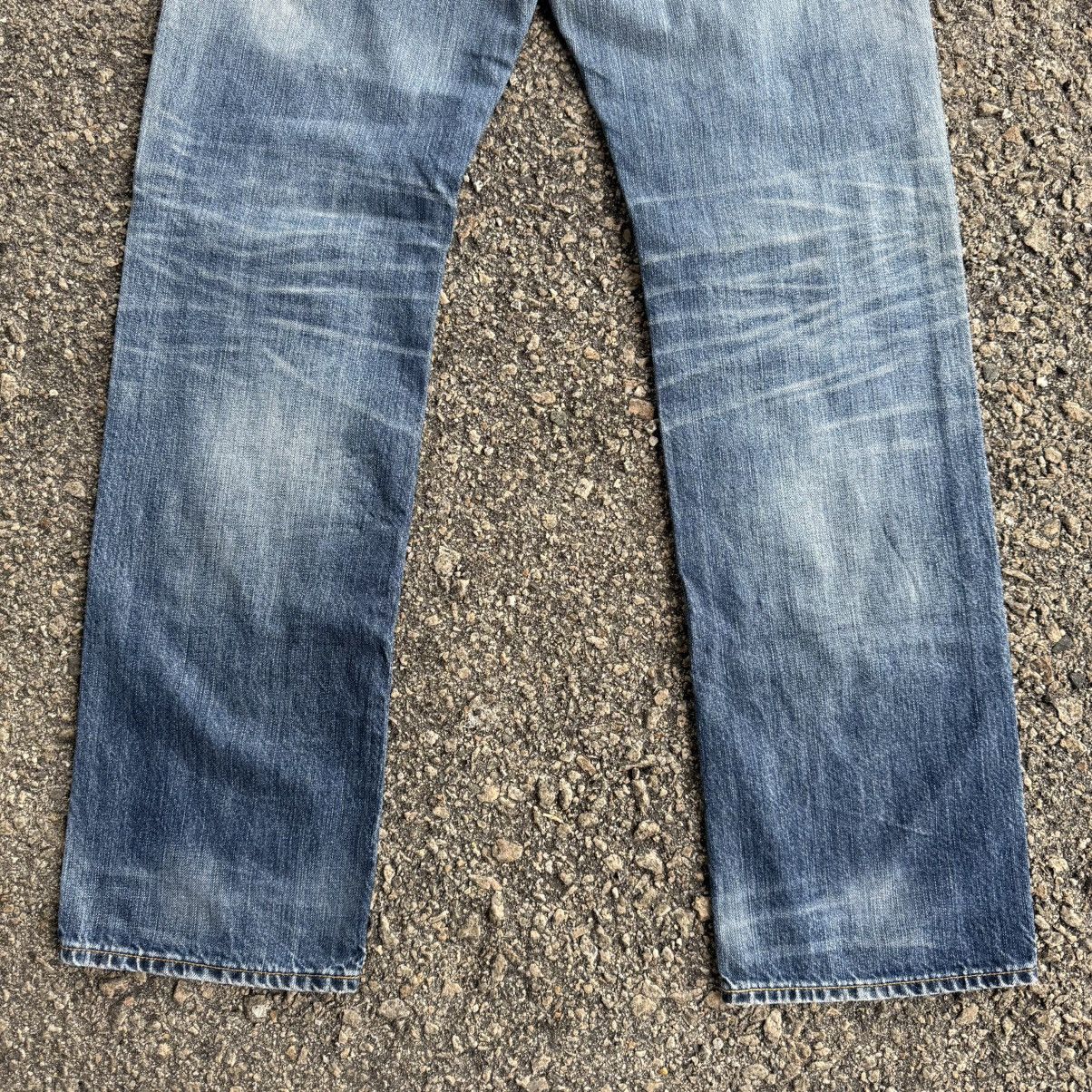 Japanese Brand VINTAGE JAPAN UJ FADED JEAN DENIM PANTS Size US 34 / EU 50 - 9 Thumbnail