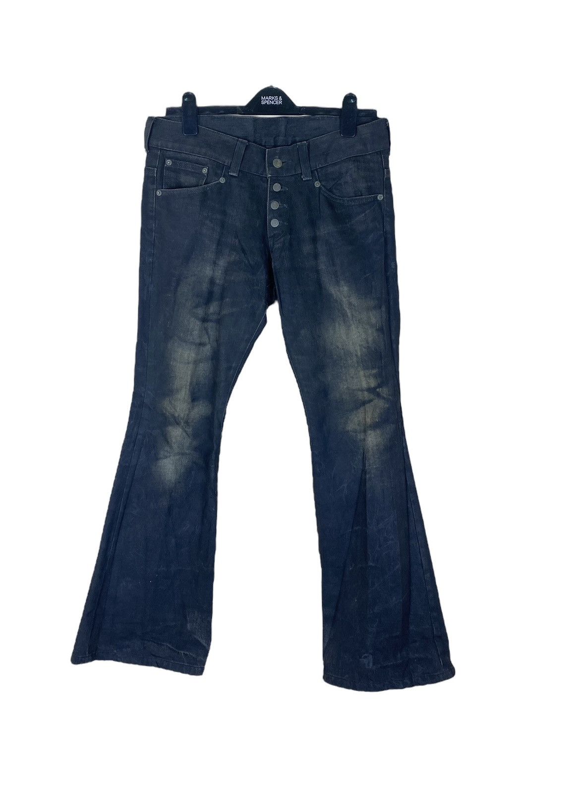 Tornado Mart Vintage Tornado Mart Boot Cut Denim Size US 33 - 1 Thumbnail