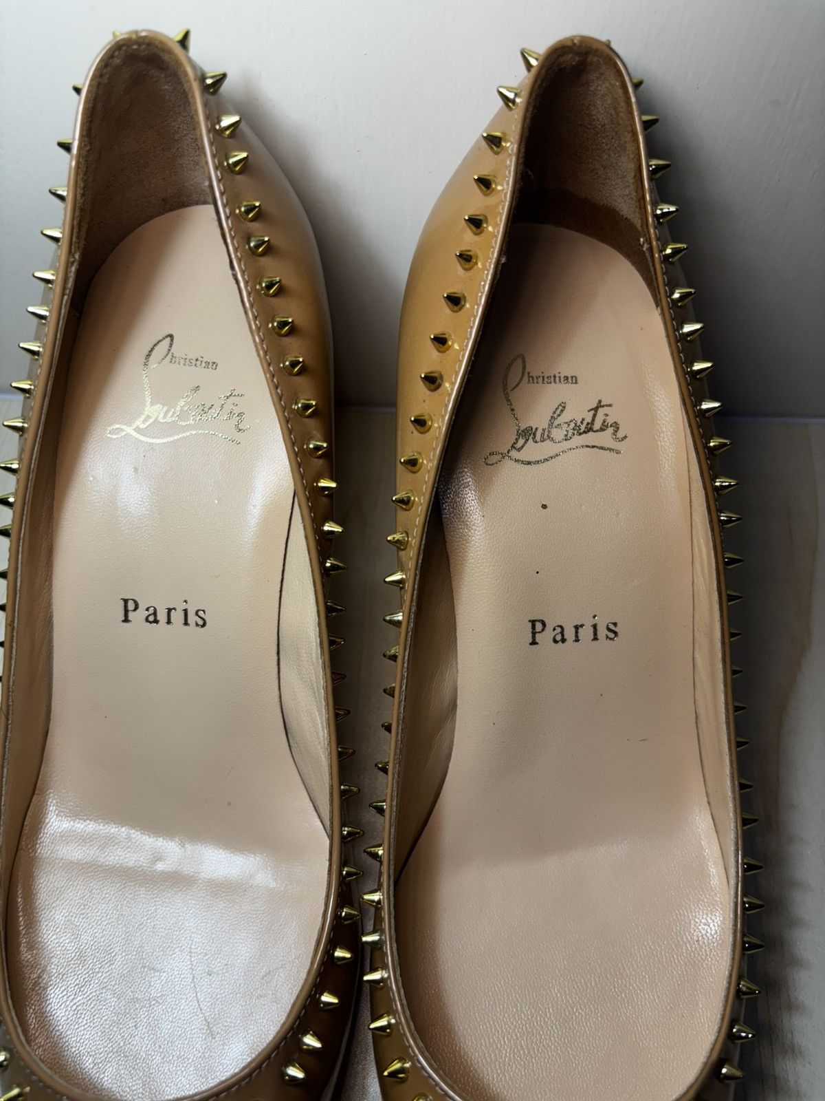 Christian Louboutin Christian Louboutin Anjalina Spike Size US 7 / IT 37 - 5 Thumbnail