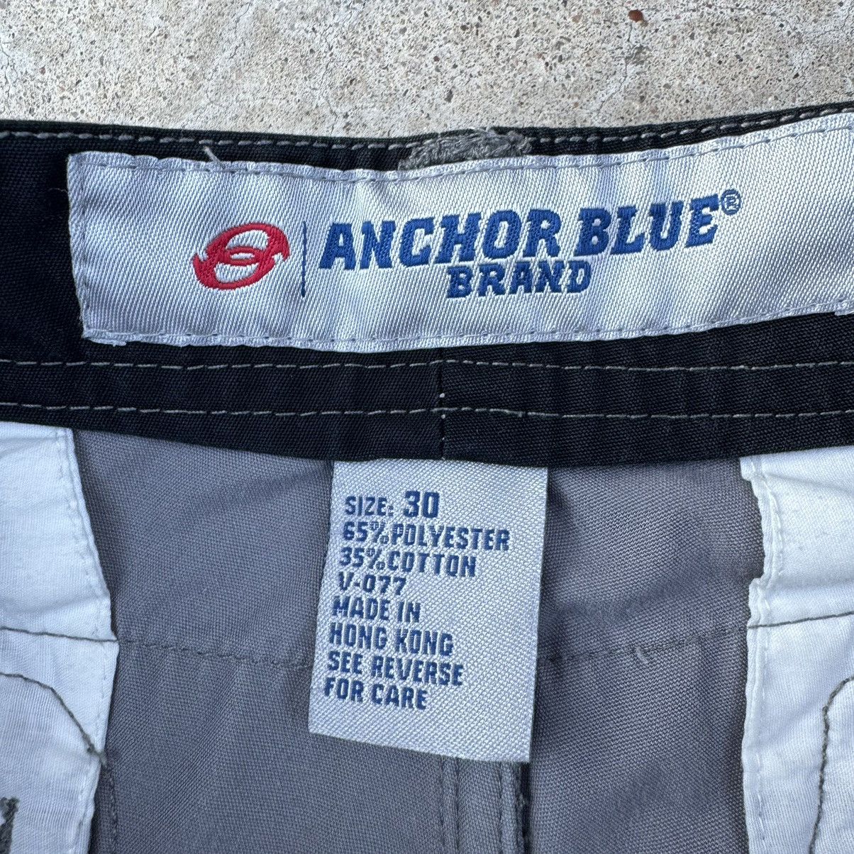 Anchor Blue × Carhartt × JNCO Vintage Y2K Grey Anchor Blue Baggy Skater Cargo Shorts 30 Size US 30 / EU 46 - 4 Thumbnail