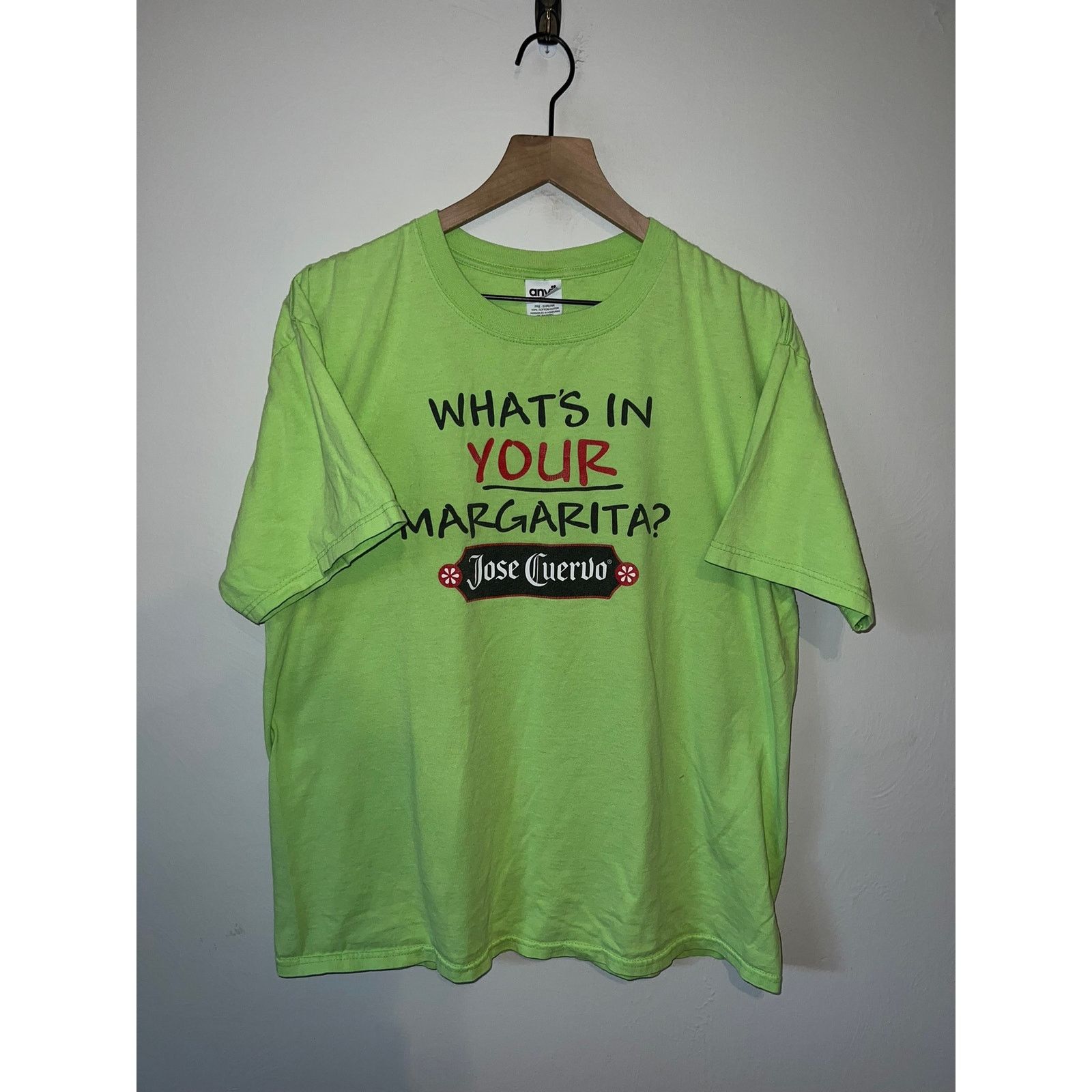 Anvil Vintage Jose Cuervo Shirt What's In Your Margarita 90s XL Size US XL / EU 56 / 4 - 1 Thumbnail