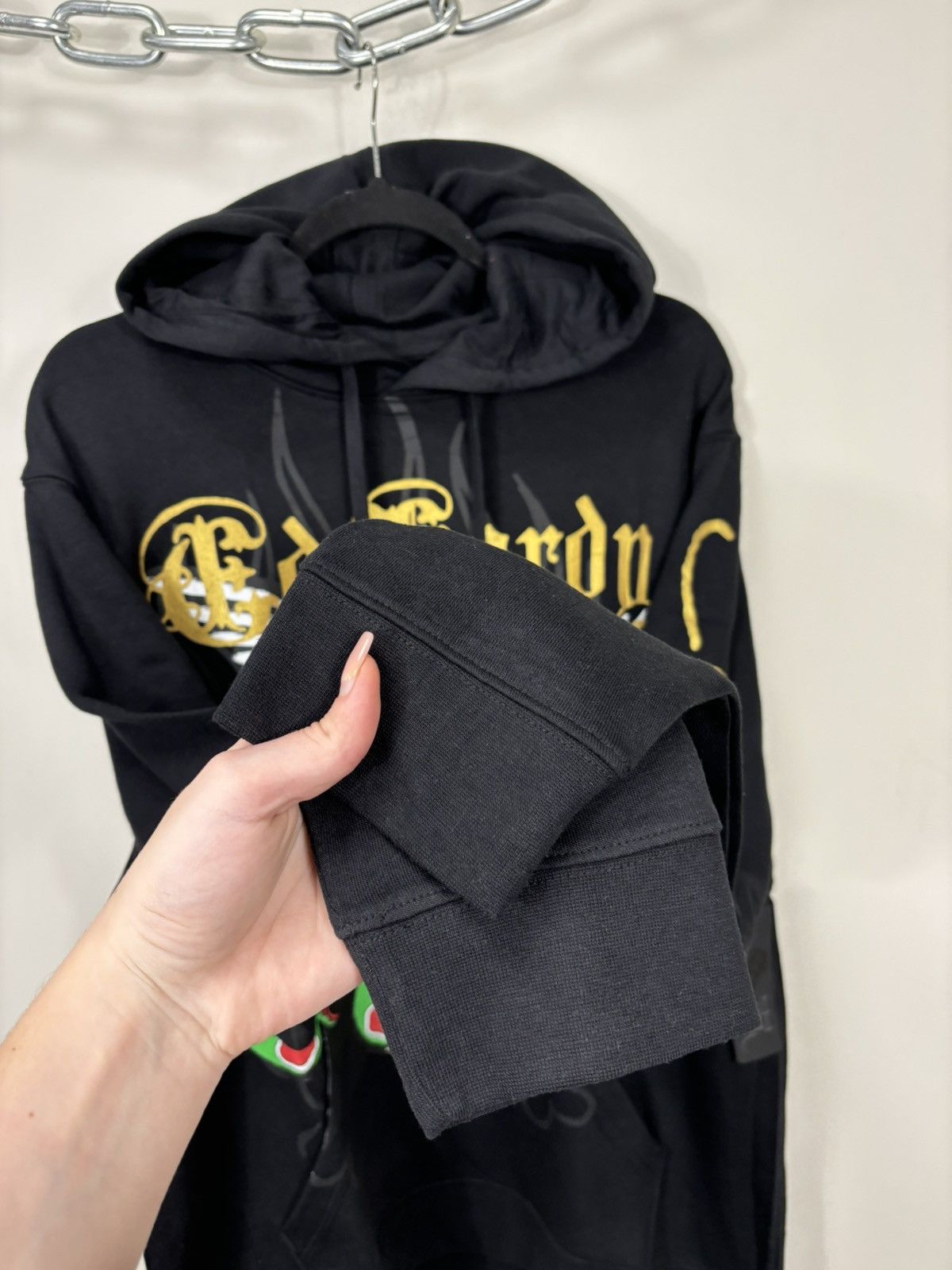 Christian Audigier Ed Hardy NEW Snake Eagle Big Logo Rare Black Hype Hoodie Size US L / EU 52-54 / 3 - 8 Thumbnail