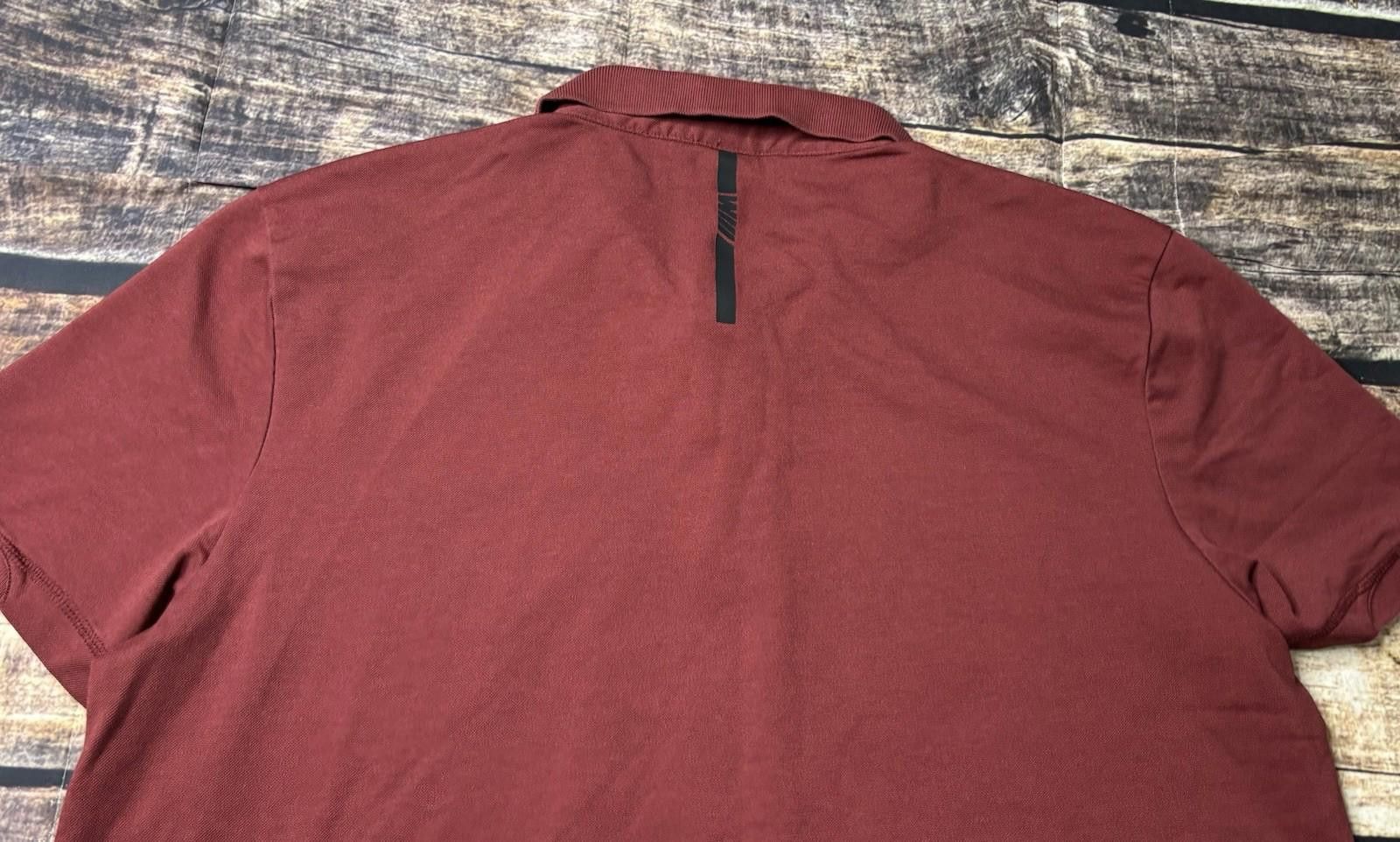 BMW BMW M Sport Polo Shirt Mens XL Red Short Sleeve Stretch Size US XL / EU 56 / 4 - 7 Thumbnail