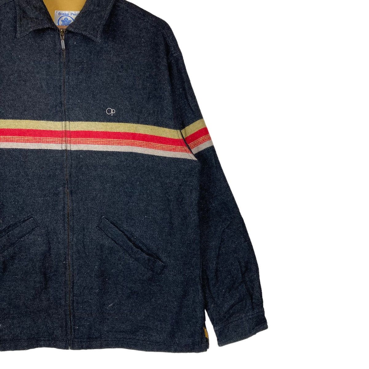 Ocean Pacific Vintage Ocean Pacific Full Zipper Fleece Jacket Size US L / EU 52-54 / 3 - 4 Thumbnail