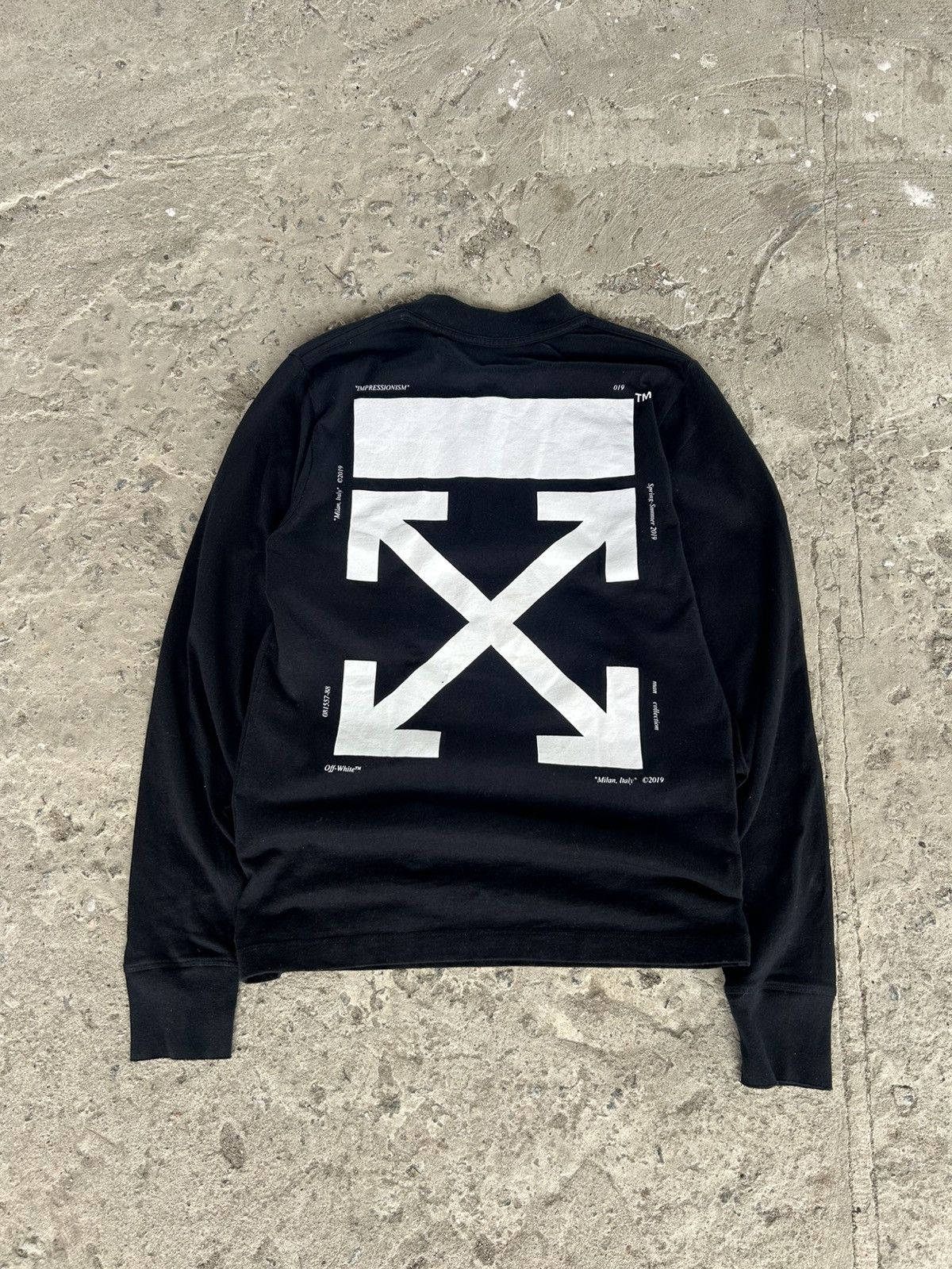 Off-White Off-White “Vampire Kiss” Impressionism Arrows LongSleeve Size US S / EU 44-46 / 1 - 7 Thumbnail