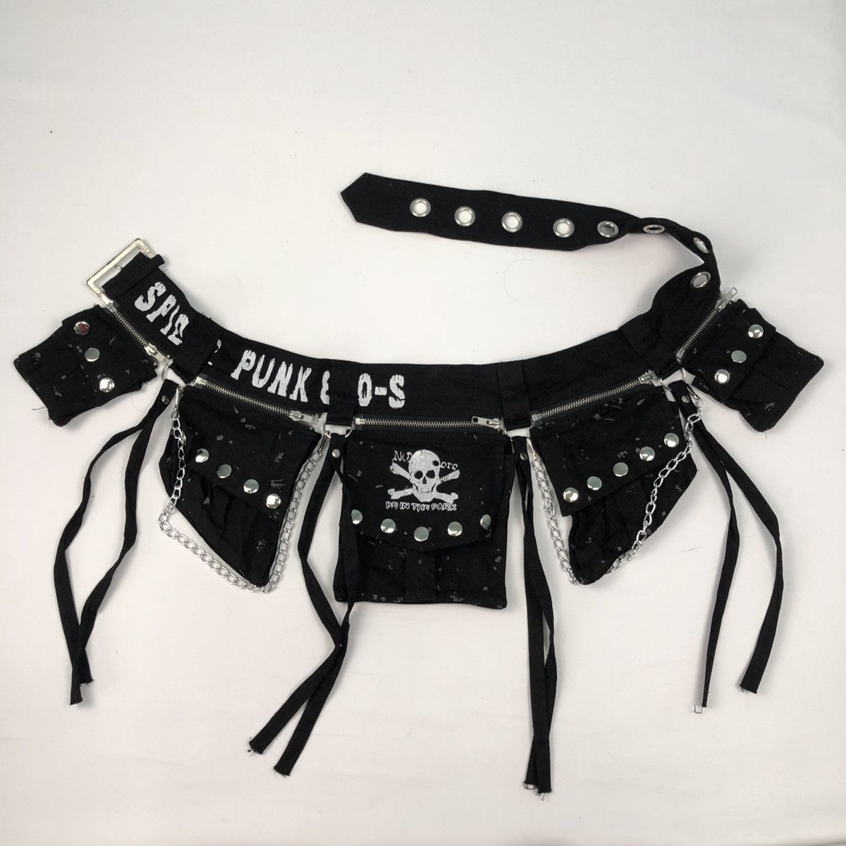 BLOOD STORM SKULL PUNK BUM BAG