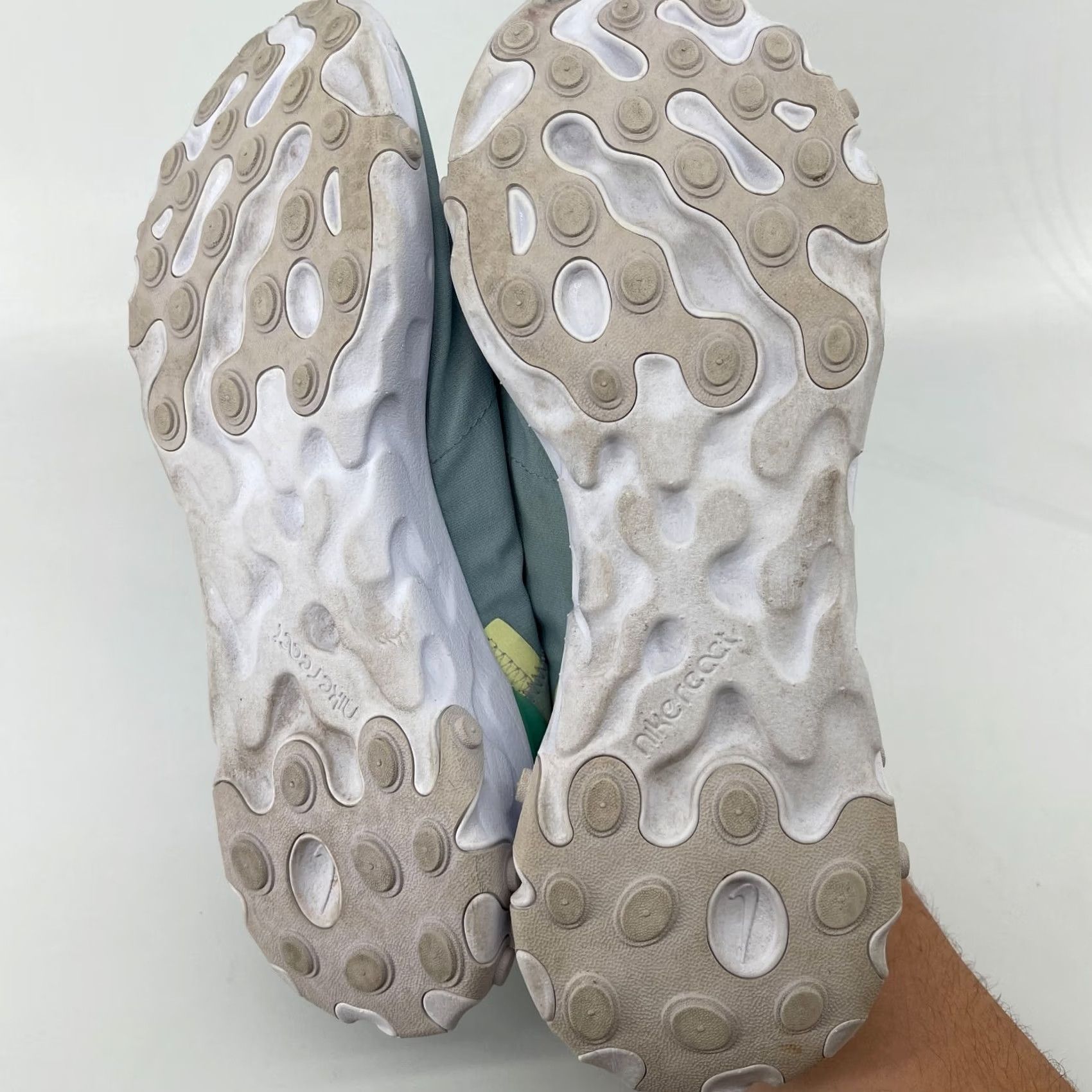 Nike Nike React Element 55 Women's 9.5 Ocean Cube Running Blue Yellow Shoes Size US 10 / IT 40 - 7 Thumbnail