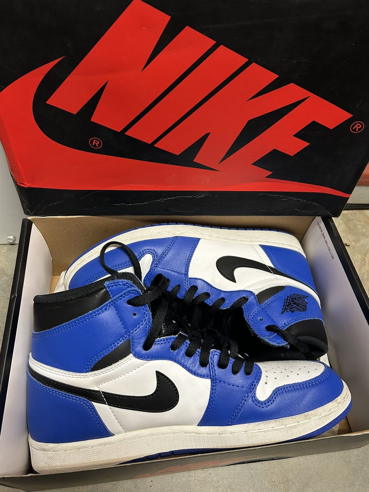 Jordan Brand Jordan 1 “Game Royals” US 10 Size US 10 / EU 43 - 1 Thumbnail