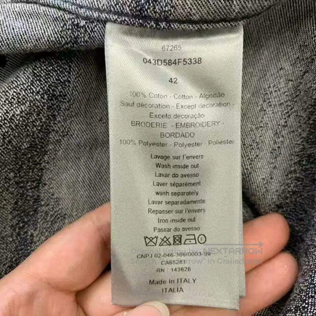 Dior dior starry ink denim shirt jacket. Size US M / EU 48-50 / 2 - 5 Thumbnail