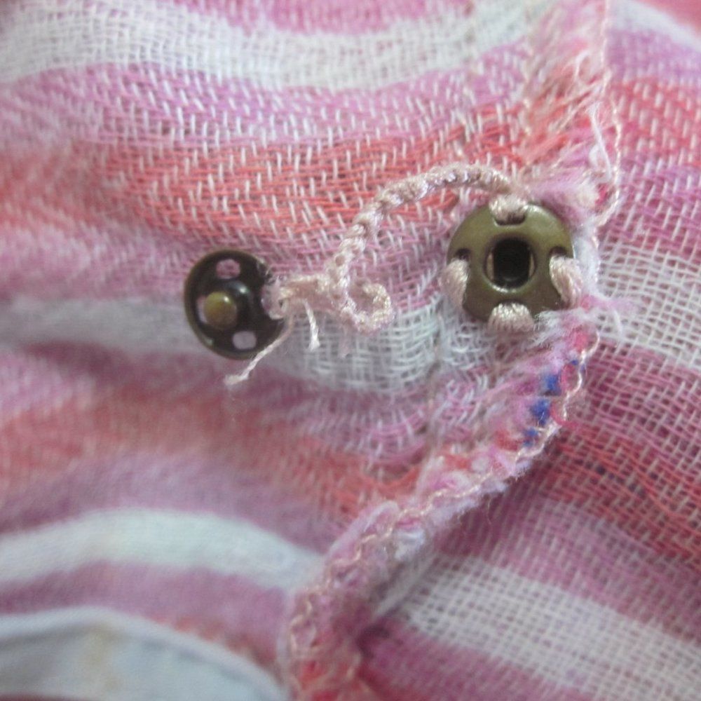 Anthropologie Anthropologie Maeve Summer Gauzy Cotton Pink Plaid Dress Siz Size S / US 4 / IT 40 - 9 Thumbnail