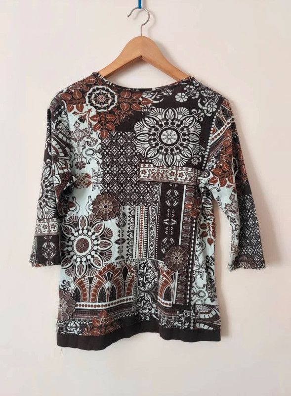 Vintage Olsen vintage 3/4 sleeves top 14 Size L / US 10 / IT 46 - 4 Thumbnail