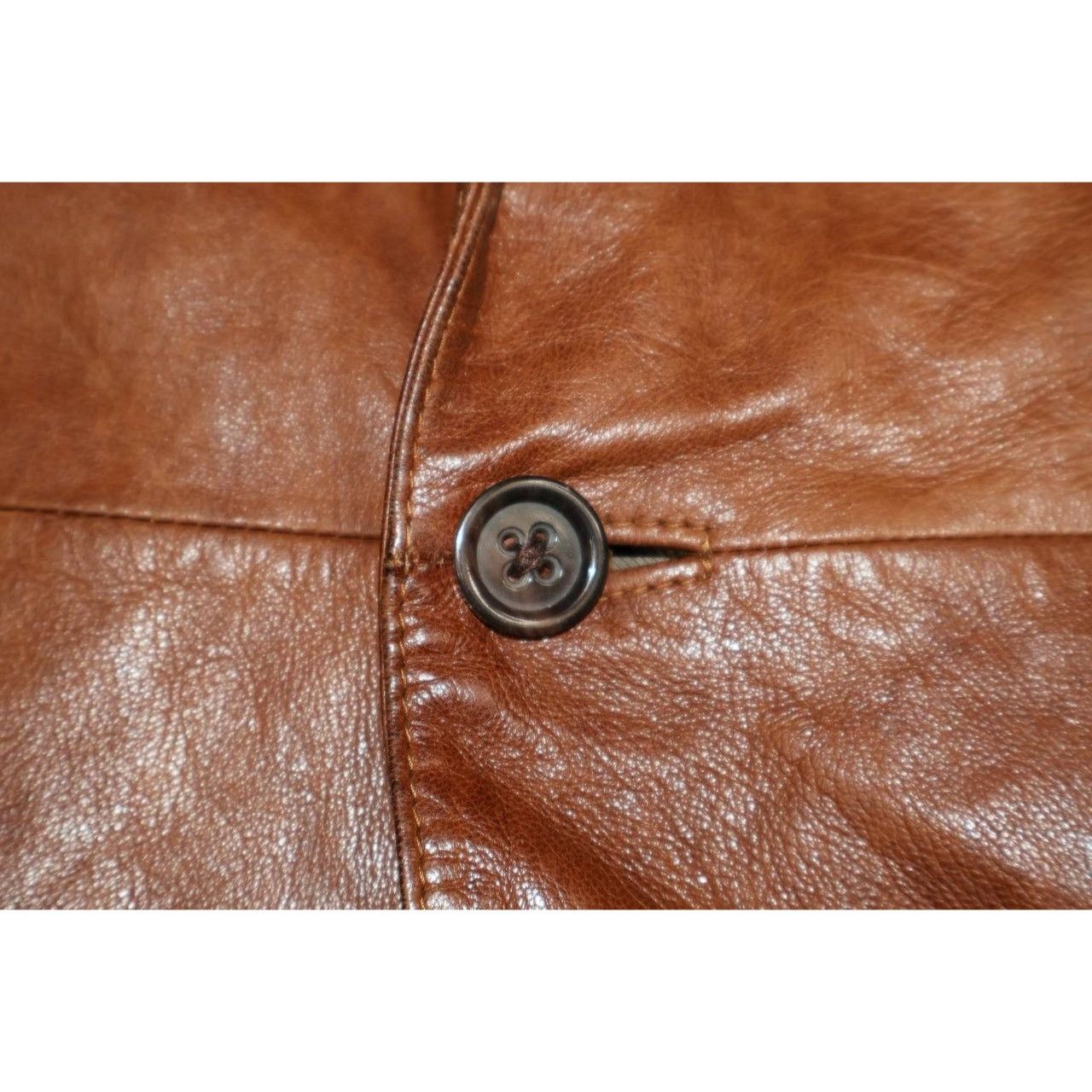 Banana Republic Vintage Y2K Classic Banana Republic Blazer Mens 44R Brown Size 44R - 5 Thumbnail