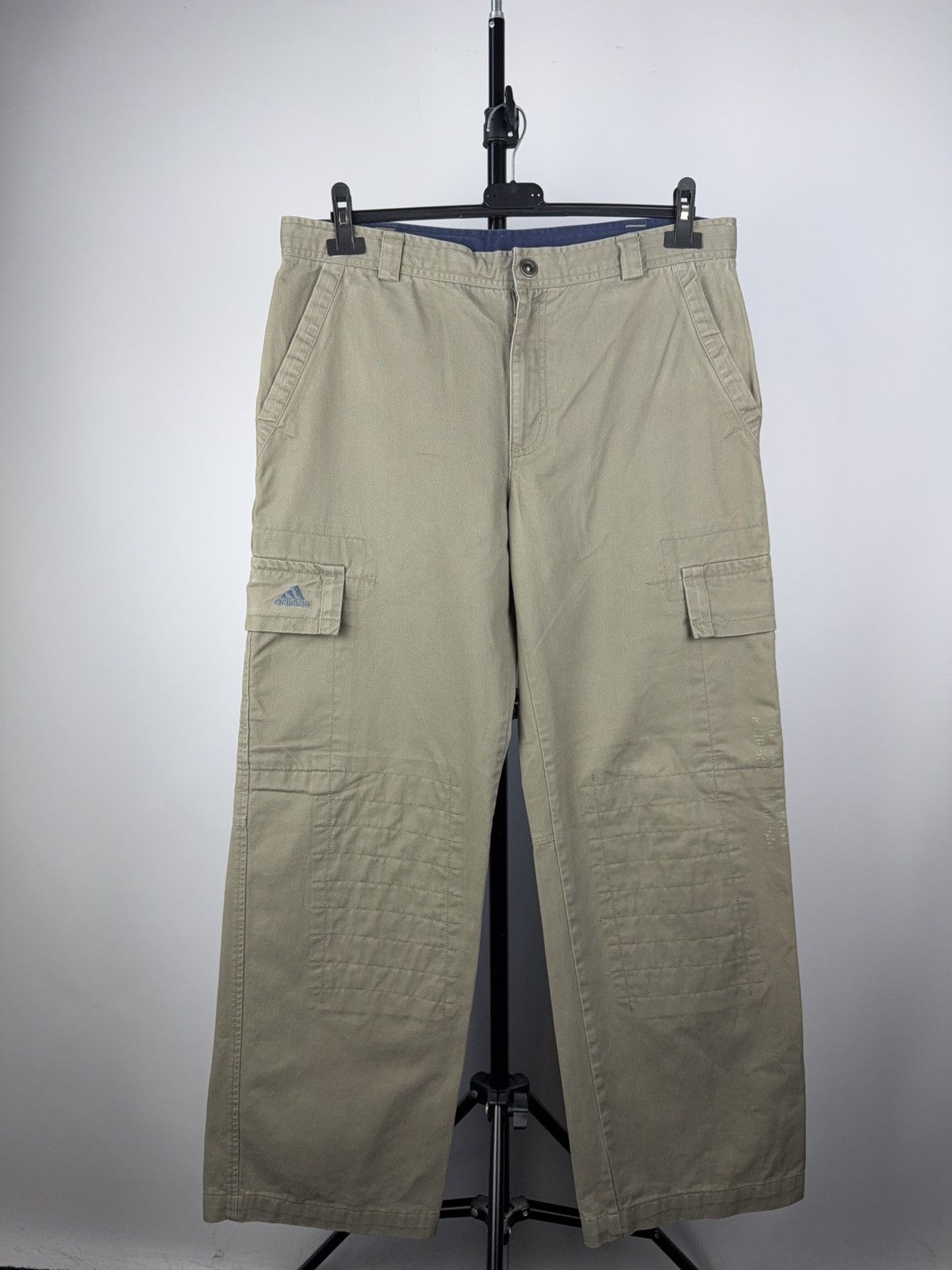 Adidas × Vintage Vintage 00s Adidas Cargo Outdoor Pants Y2K Size US 34 / EU 50 - 1 Thumbnail