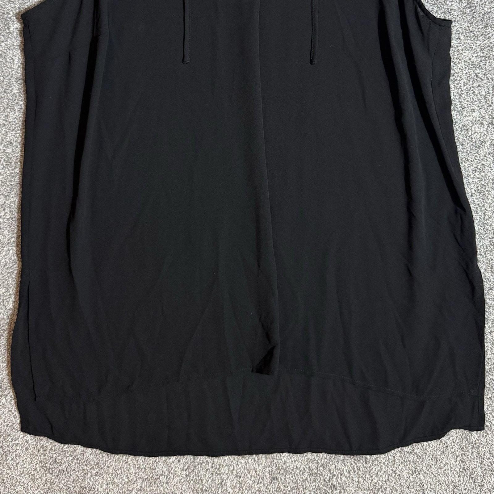 Other Tunic Top Womens 1X Plus Lace Up Grommet Sheer Gothic Grunge Size XL / US 12-14 / IT 48-50 - 4 Thumbnail