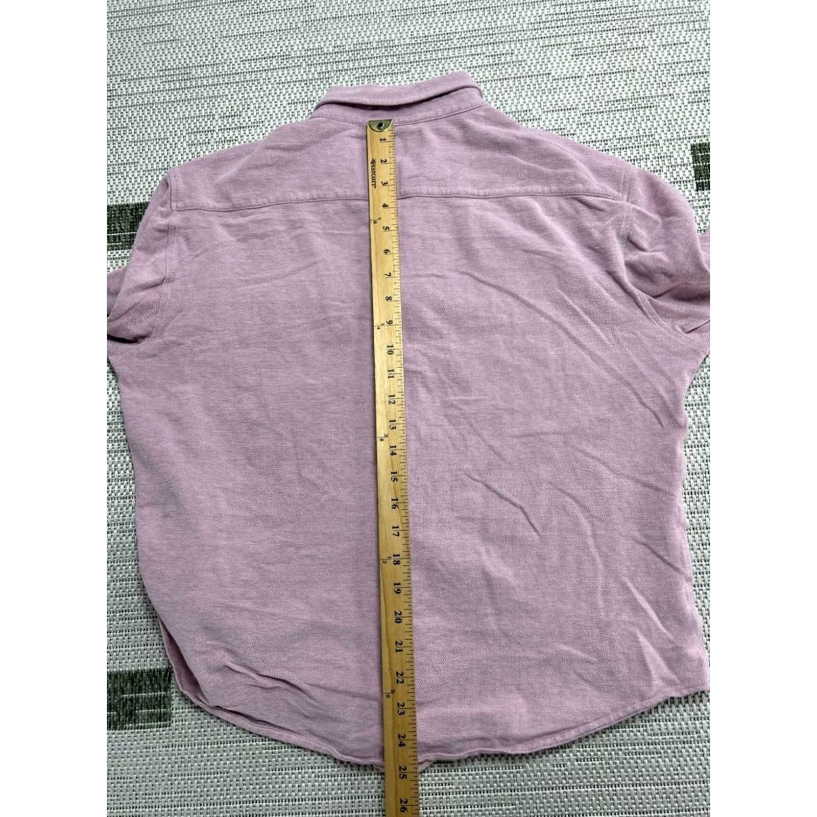 Bonobos Bonobos Oxford Shirt Men L Pink Cotton Knit Standard Fit Button-Down Casual Shirt Size US L / EU 52-54 / 3 - 4 Thumbnail